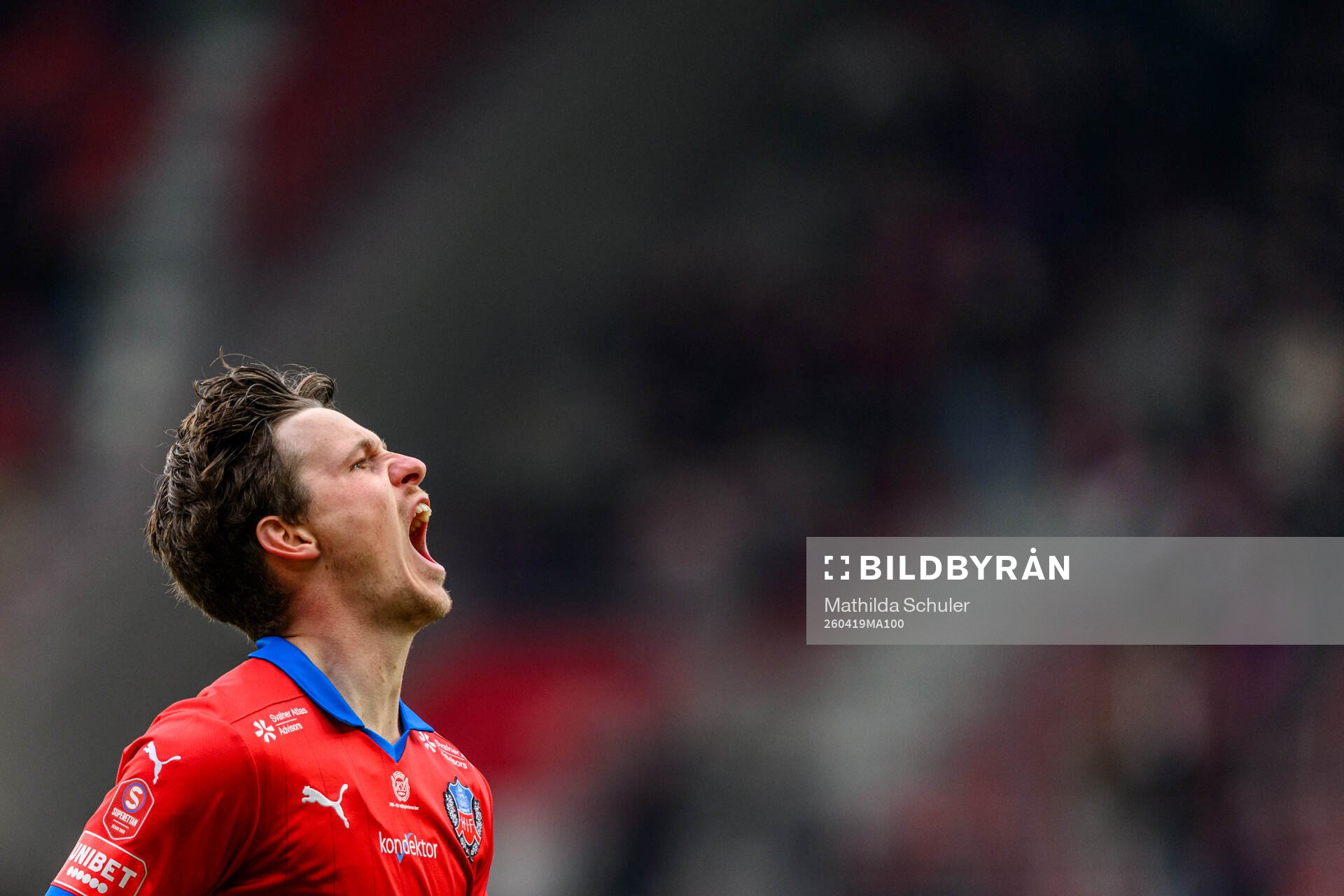 Helsingborgs Max Svensson jublar