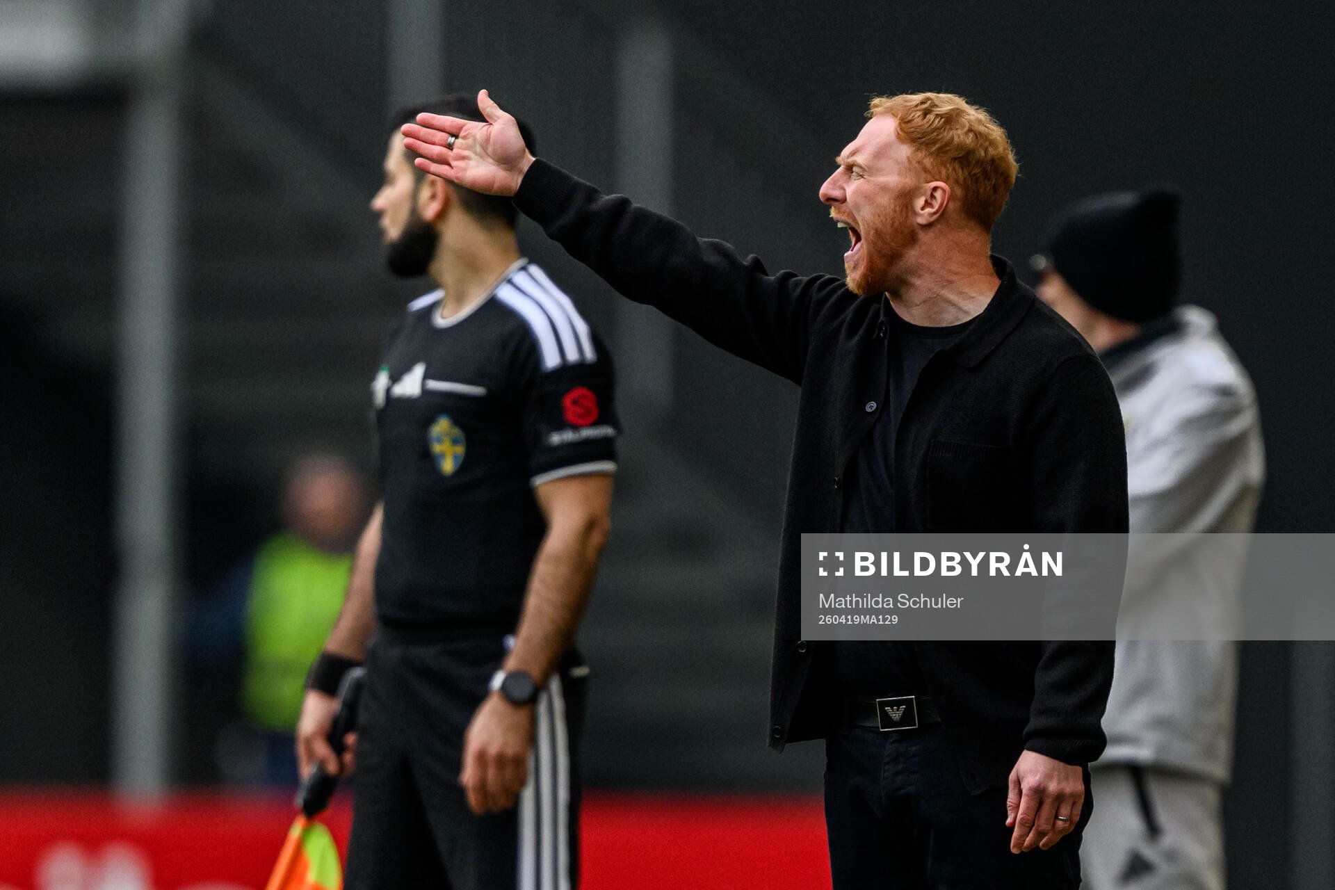 Helsingborgs manager Stevie Grieve