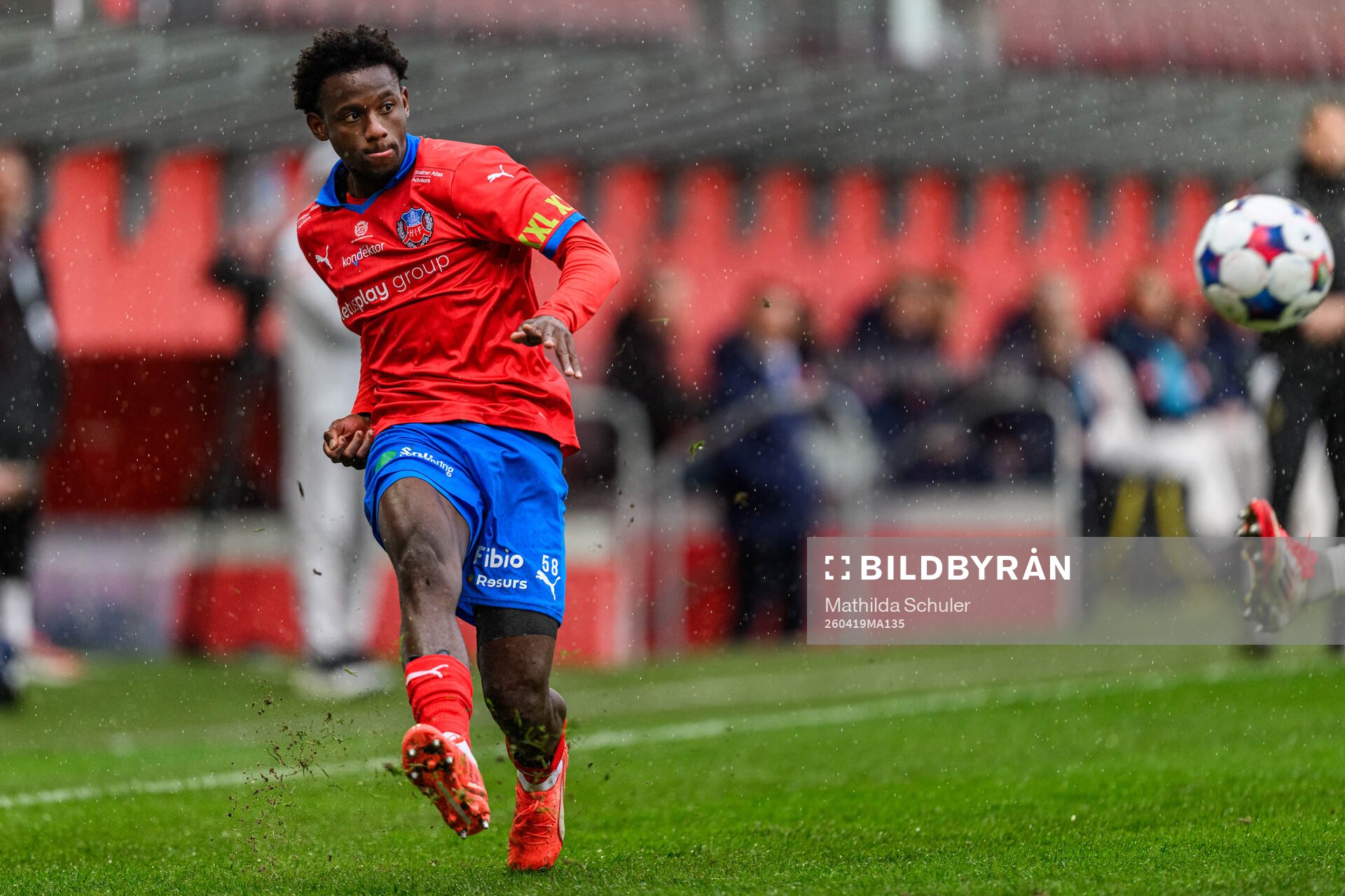 Helsingborgs Clancy Valere Biten