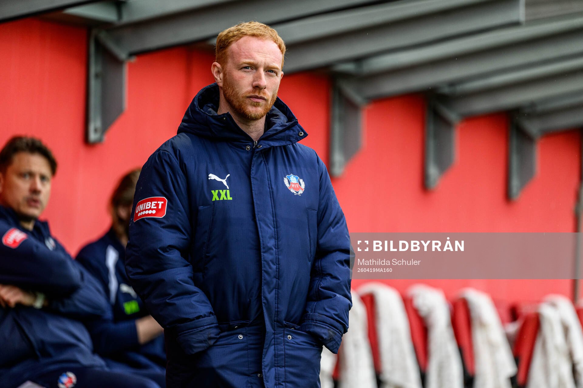 Helsingborgs manager Stevie Grieve