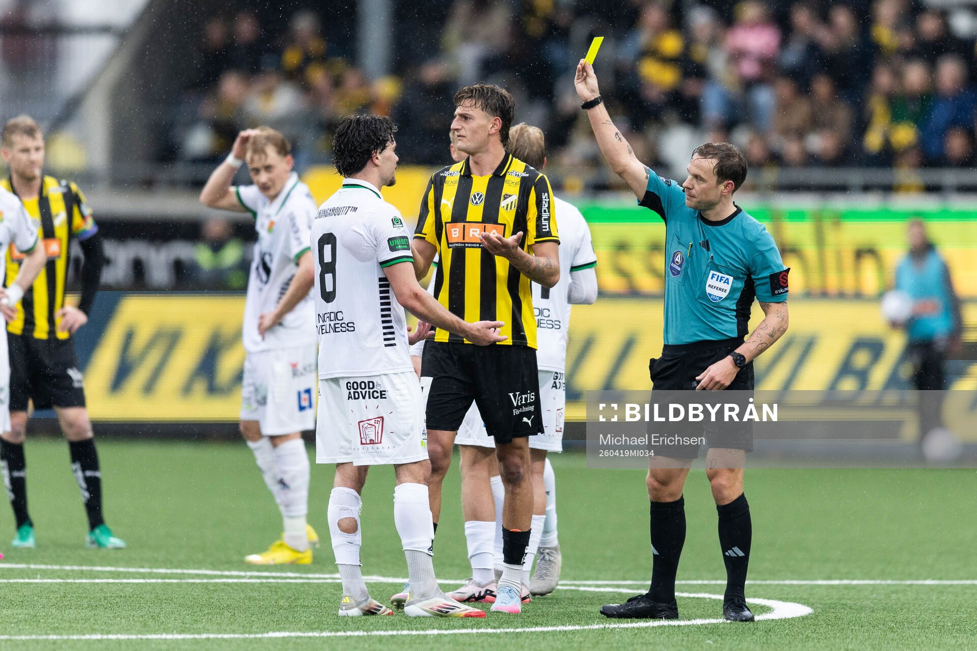 GAIS Viktor Radisic och Häckens Silas Andersen tilldelas