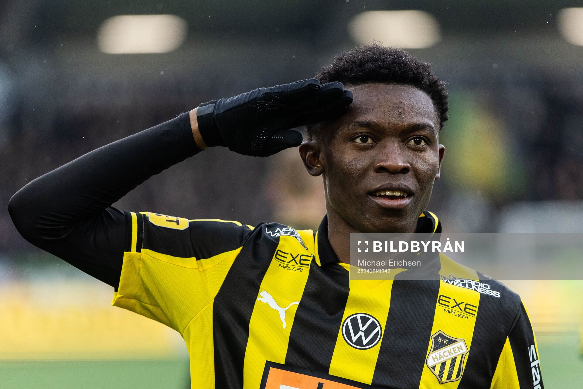Häckens Abdoulaye Doumbia jublar