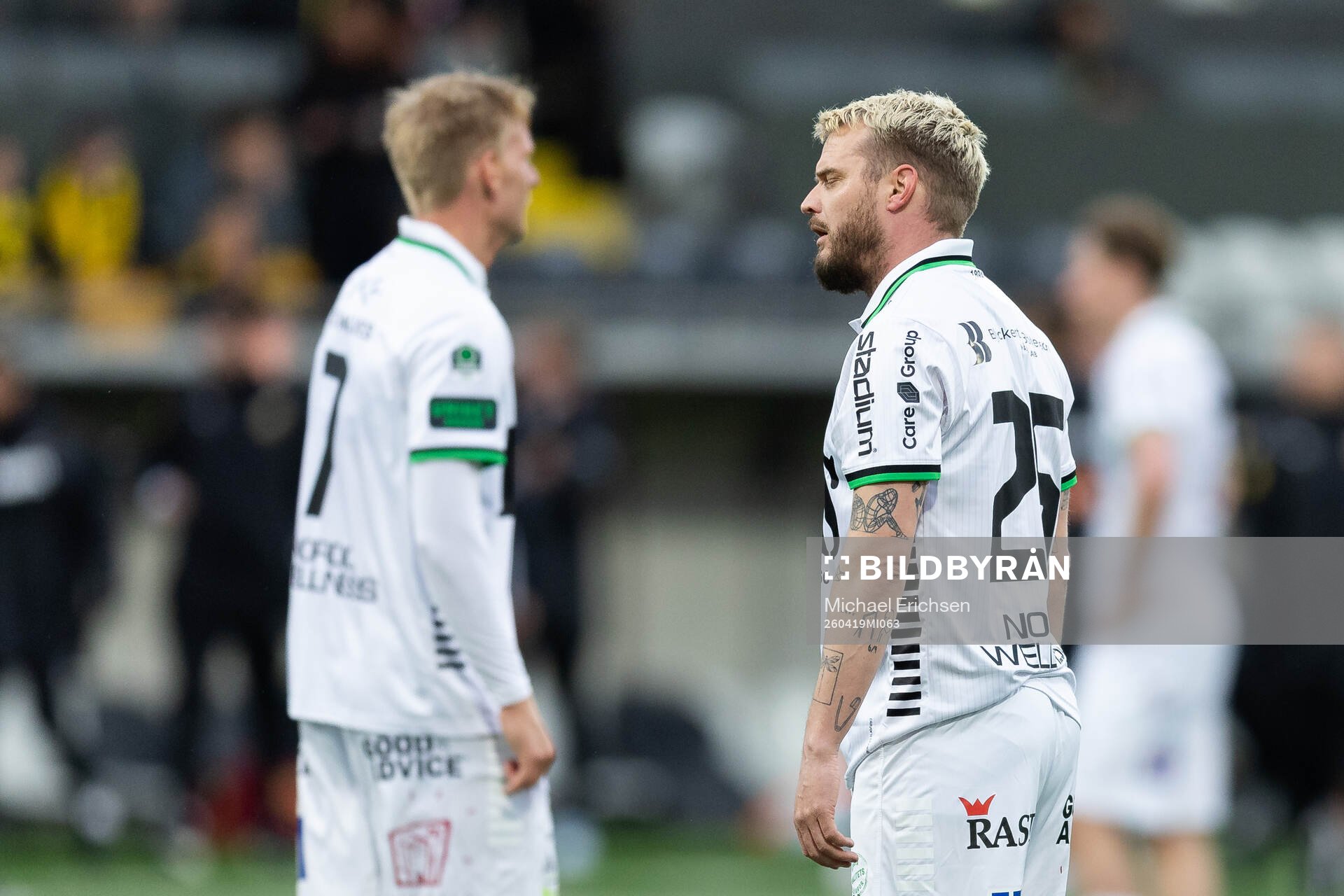 GAIS Joackim Fagerjord och Jonas Lindberg  deppar