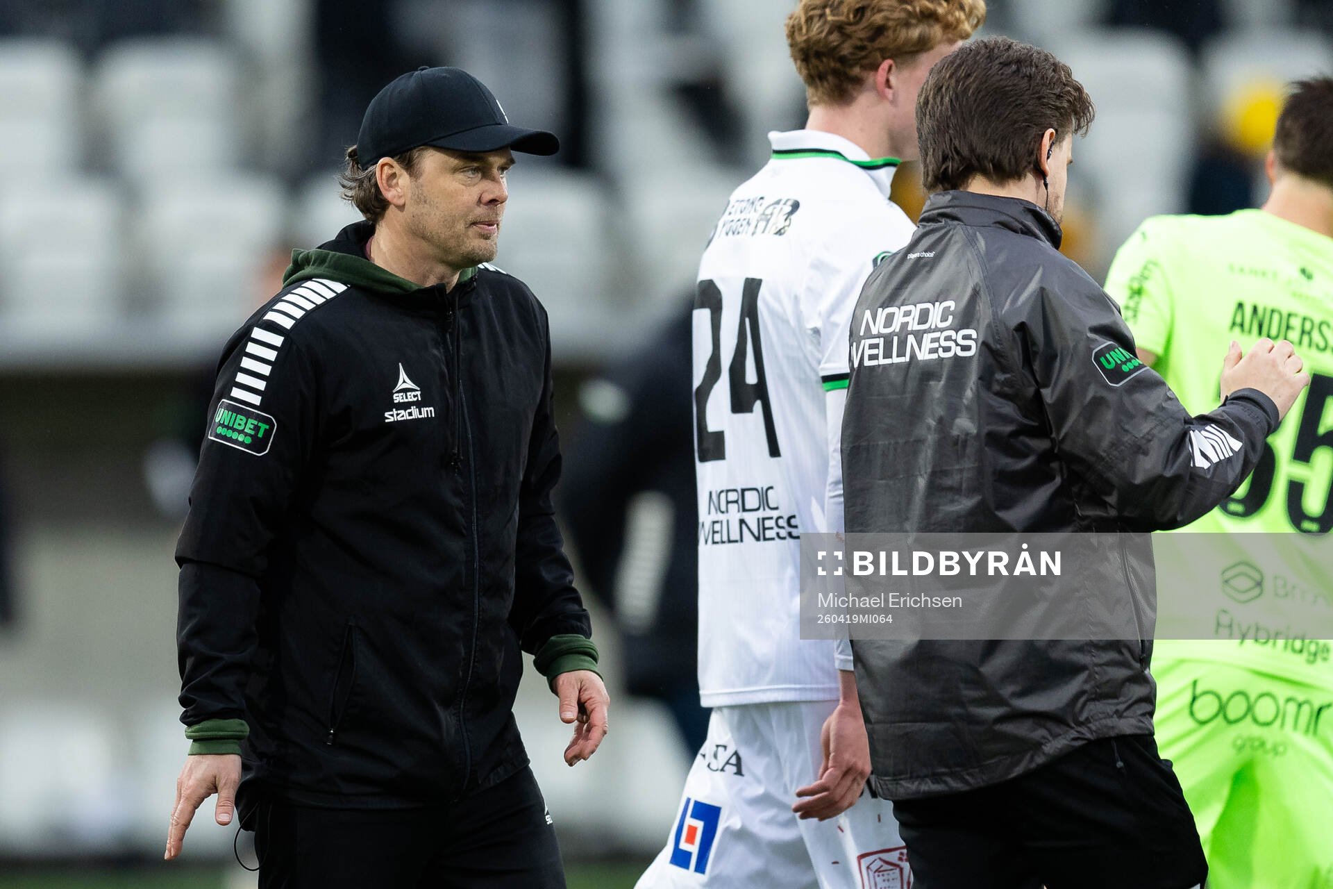 GAIS tränare Fredrik Holmberg deppar