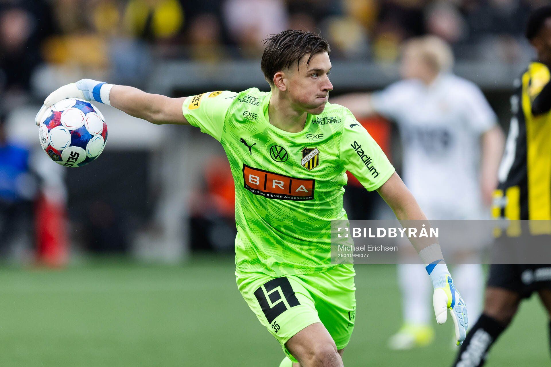 Häckens målvakt David Andersson