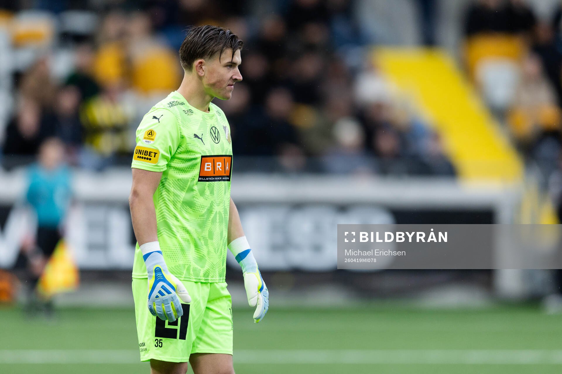 Häckens målvakt David Andersson