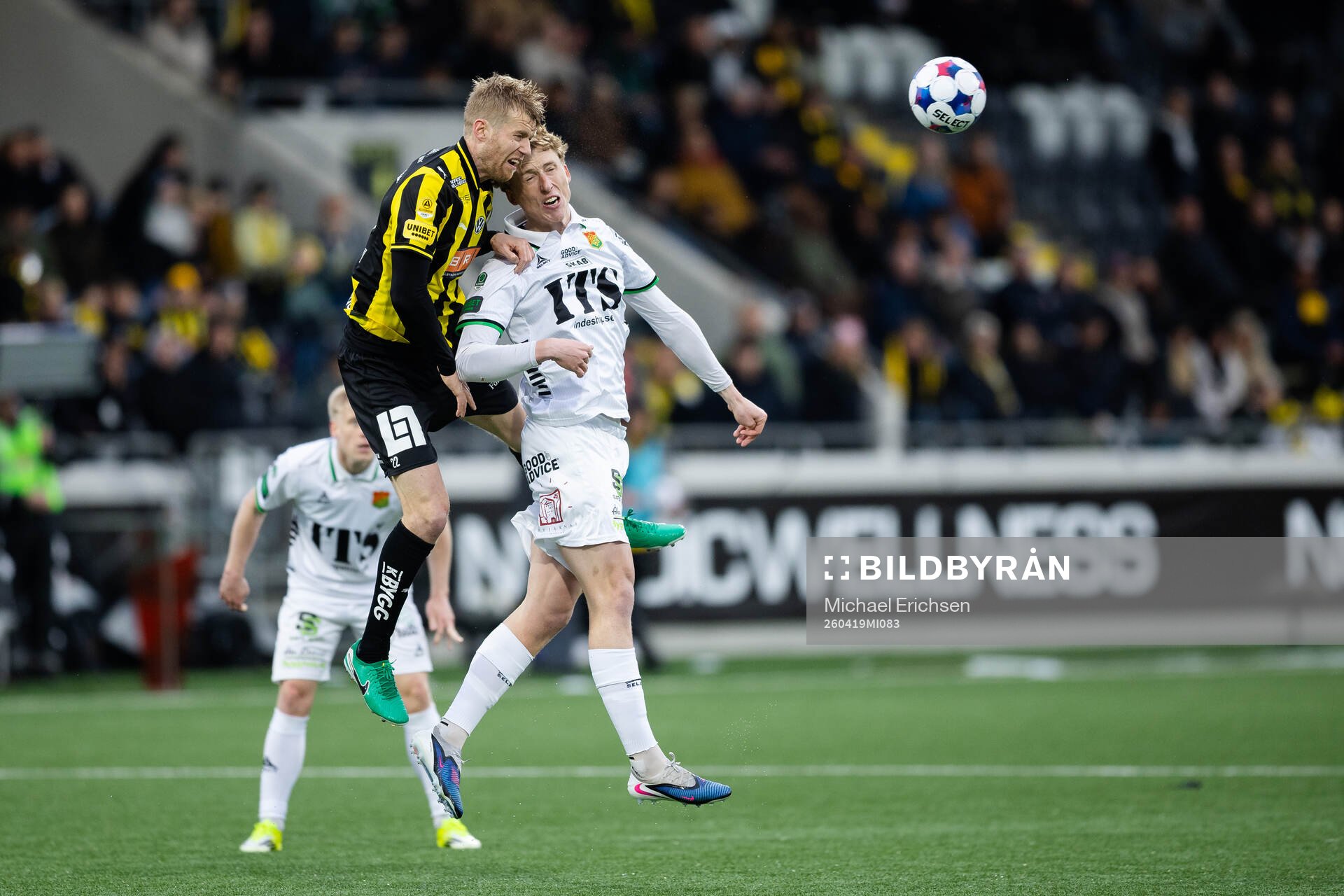Häckens Filip Helander och GAIS Filip Beckman