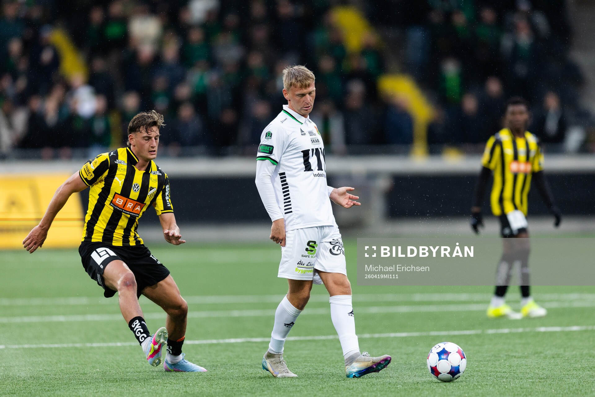 Häckens Silas Andersen och GAIS Joackim Fagerjord