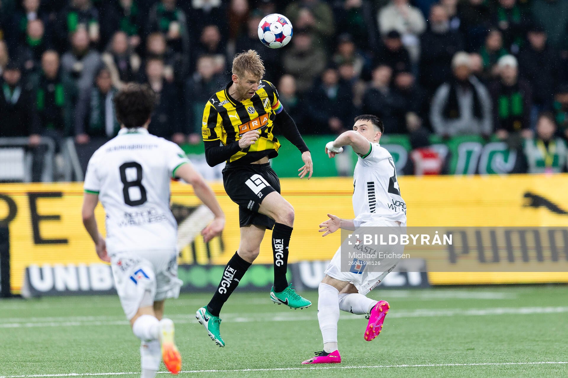 Häckens Filip Helander och GAIS Samuel Salter