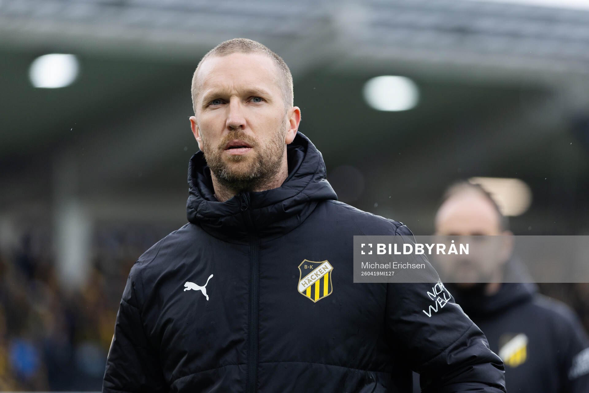 Häckens assisterande tränare Rasmus Lindgren