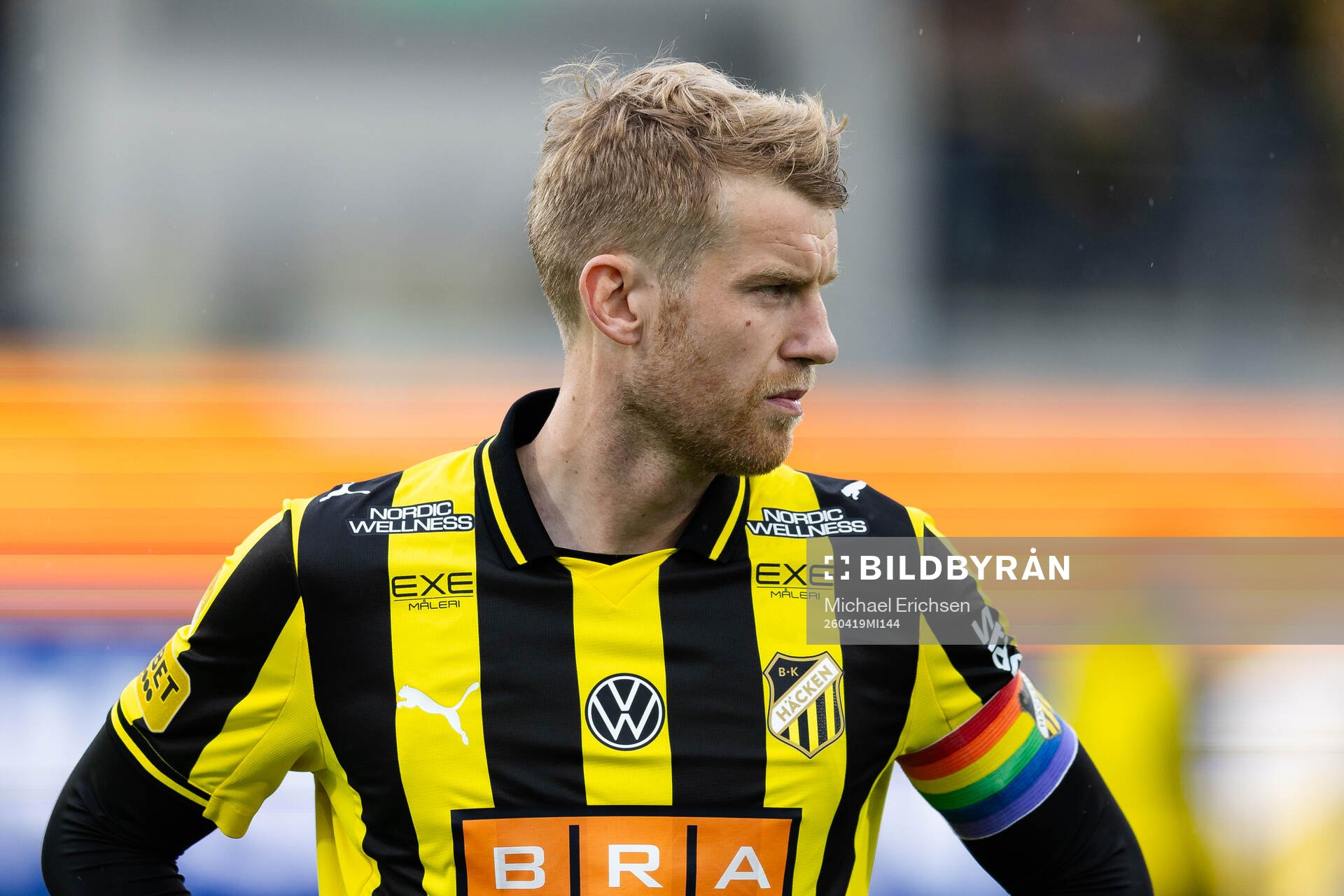 Häckens Filip Helander  på line up