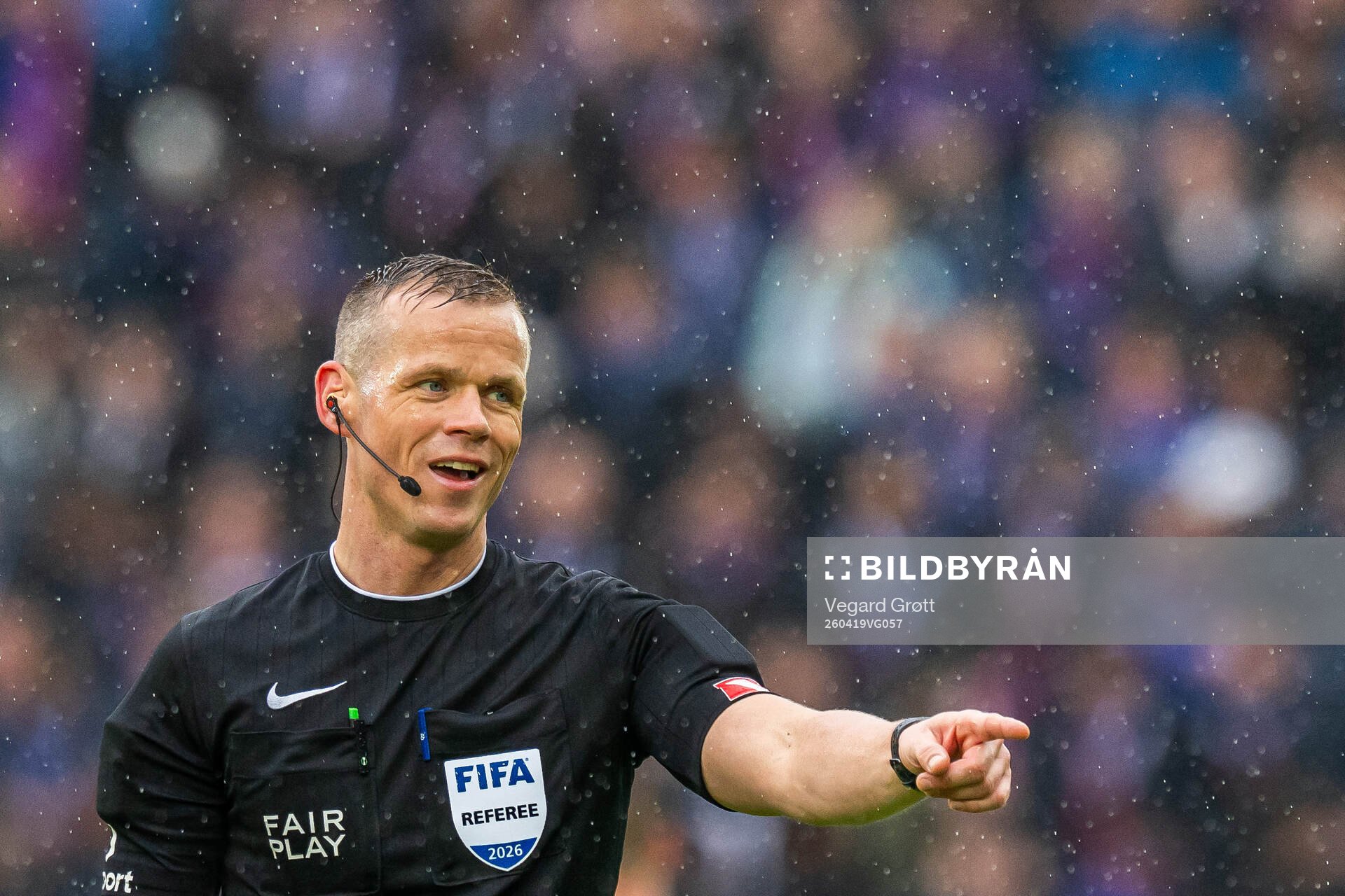 Referee Sigurd Smehus Kringstad