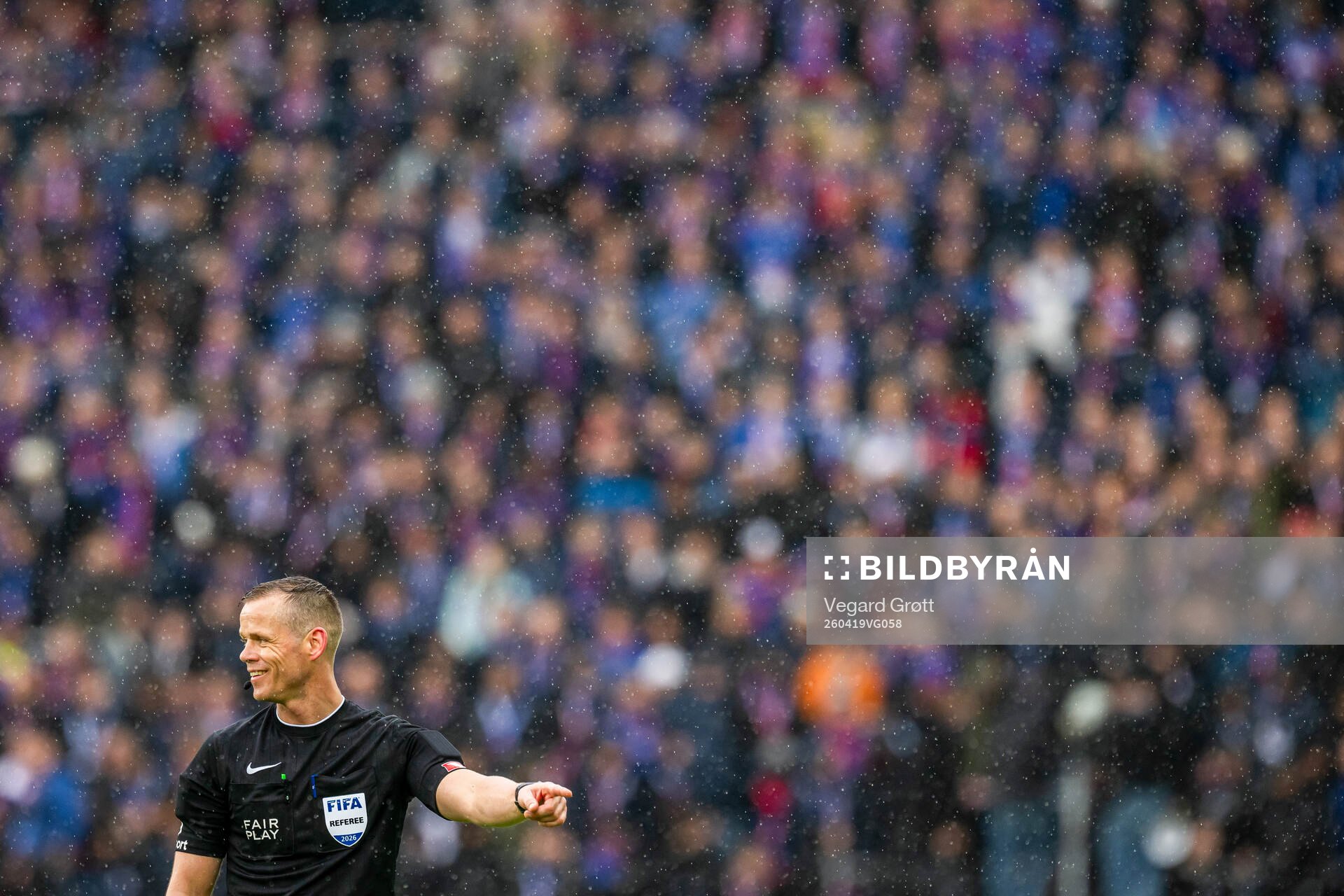 Referee Sigurd Smehus Kringstad