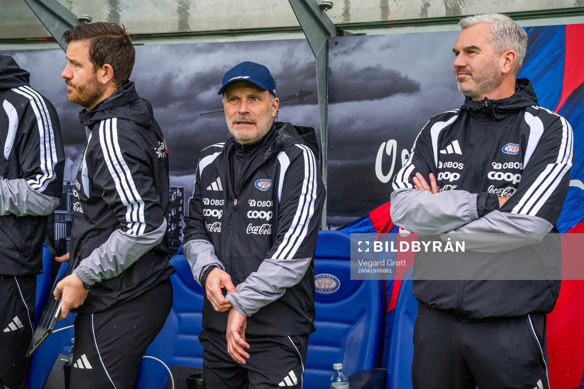Head coach Geir Bakke and assistant coach Petter Myhre of