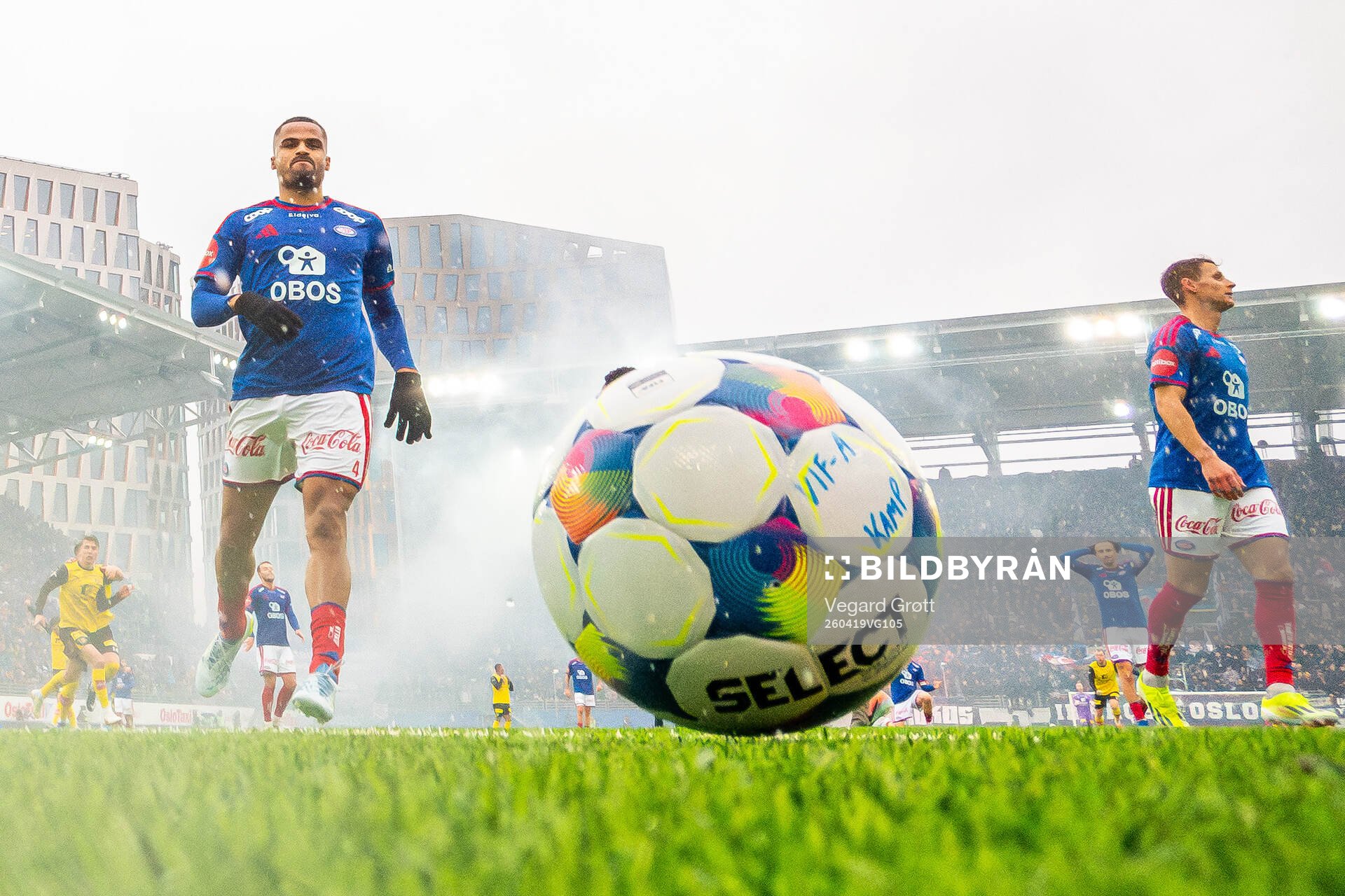 Aaron Kiil Olsen and Vegard Eggen Hedenstad of Vålerenga