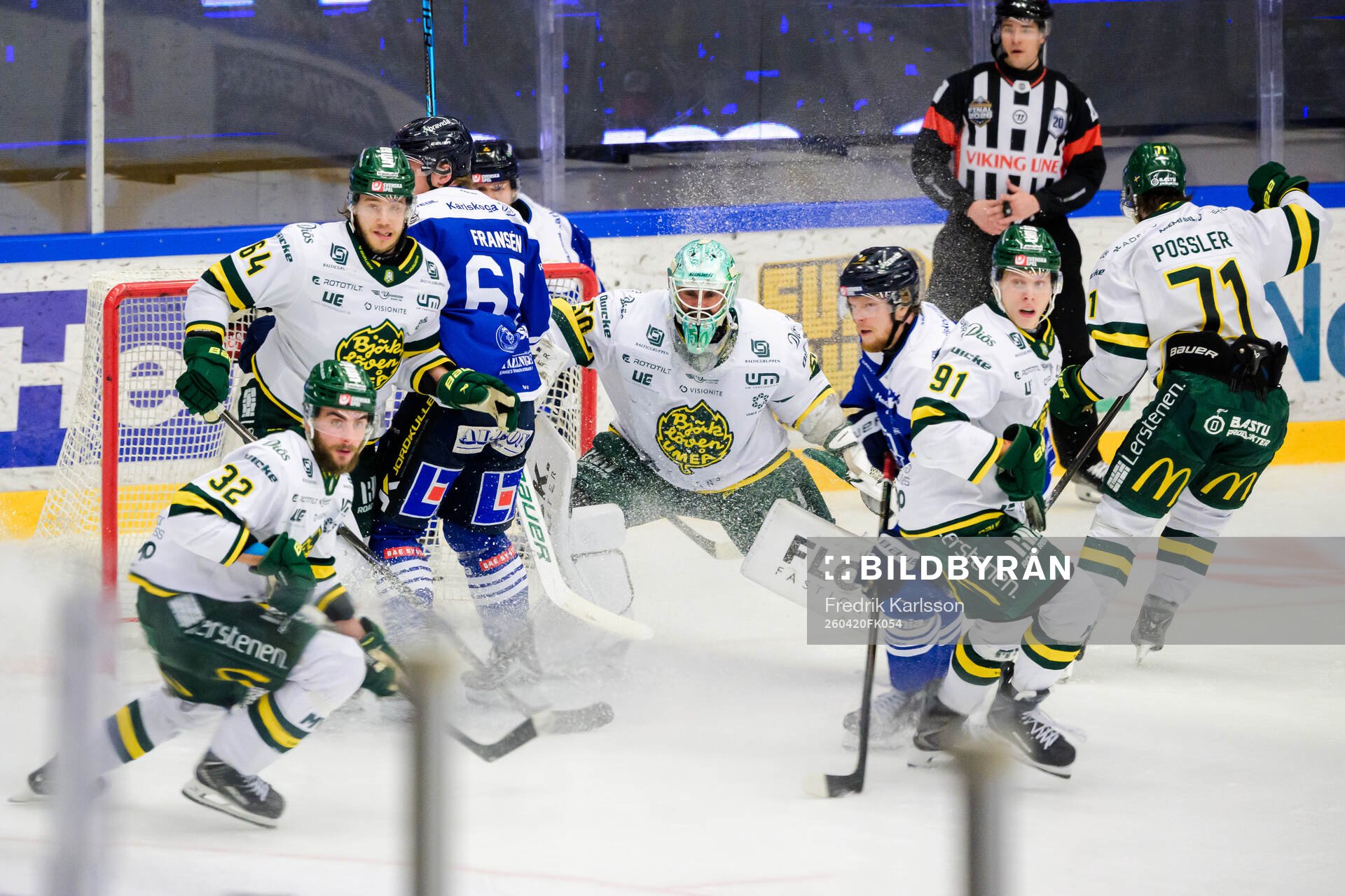 Björklövens Jacob Olofsson, Anton Malmström, målvakt