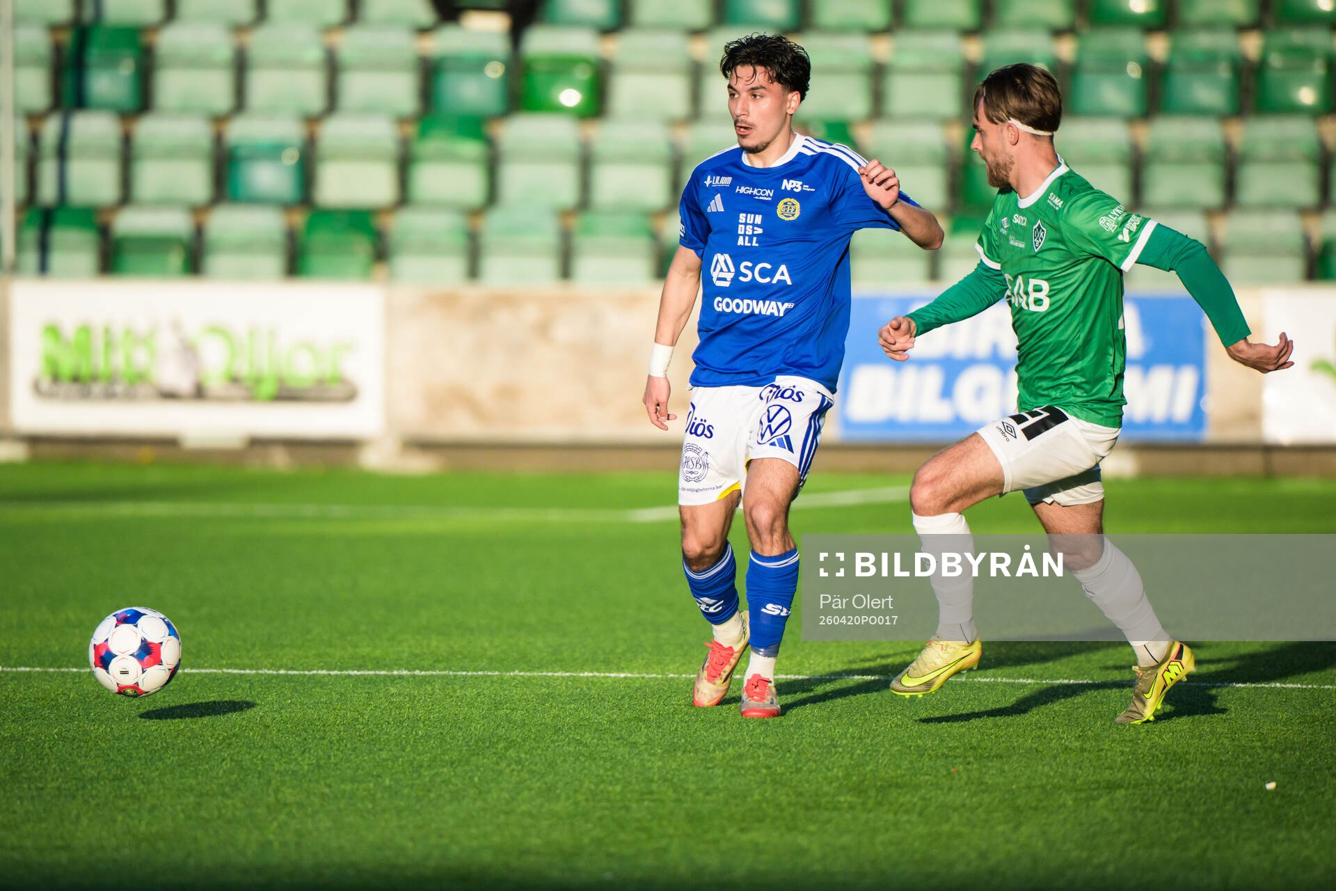 GIF Sundsvalls Alexandros Pantelidis och Brages Felix