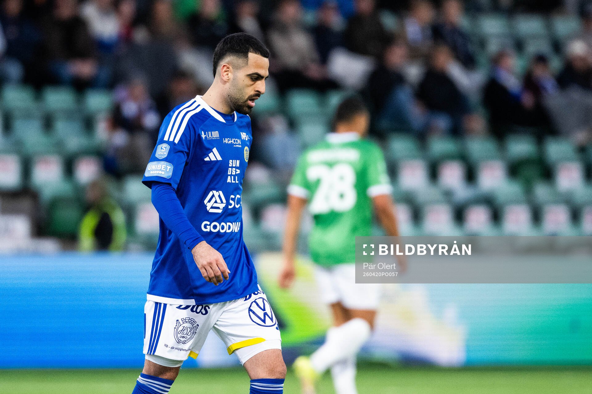 GIF Sundsvalls Marc Manchon deppar