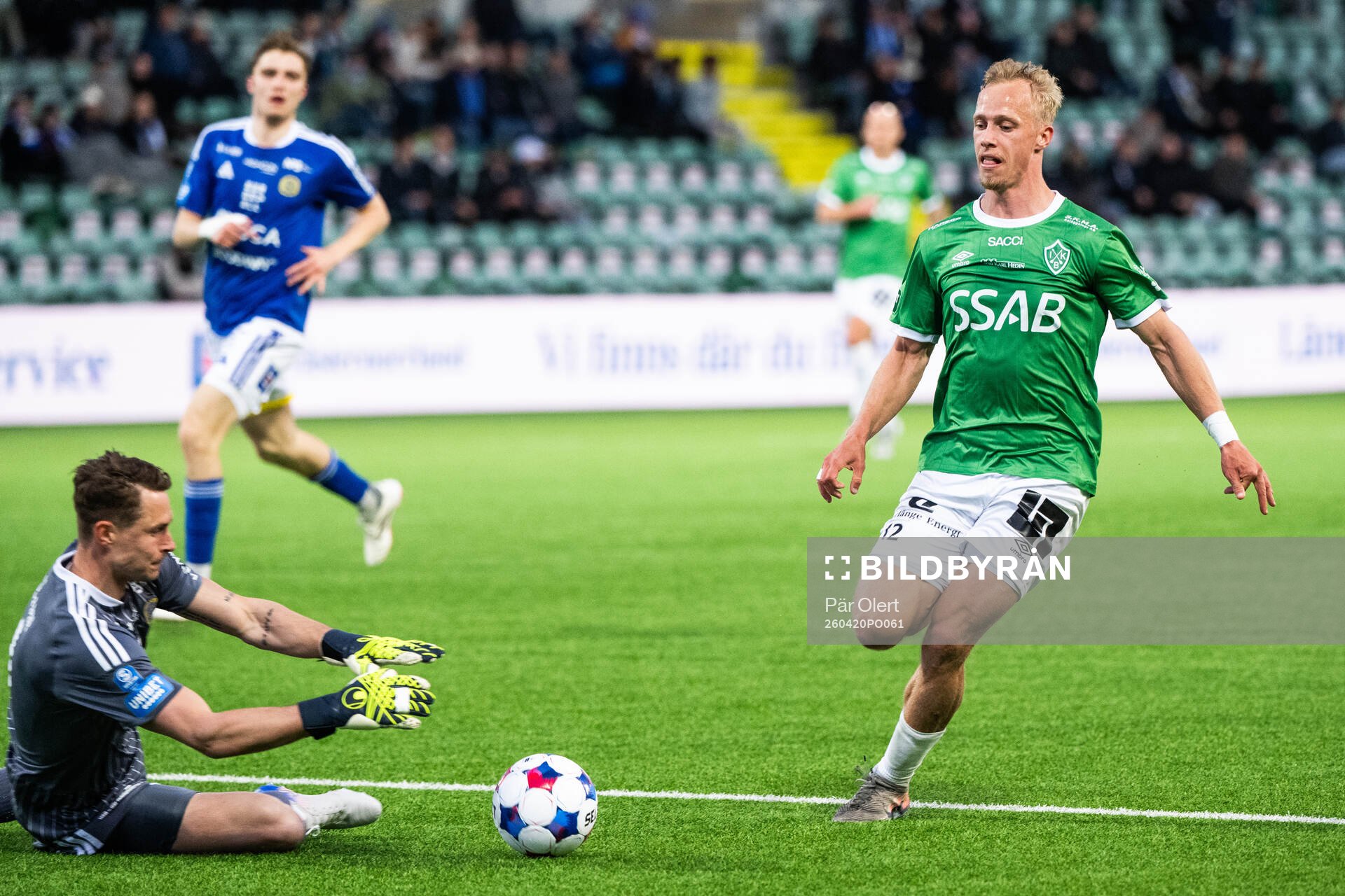 GIF Sundsvalls målvakt Jonas Olsson och Brages Alex