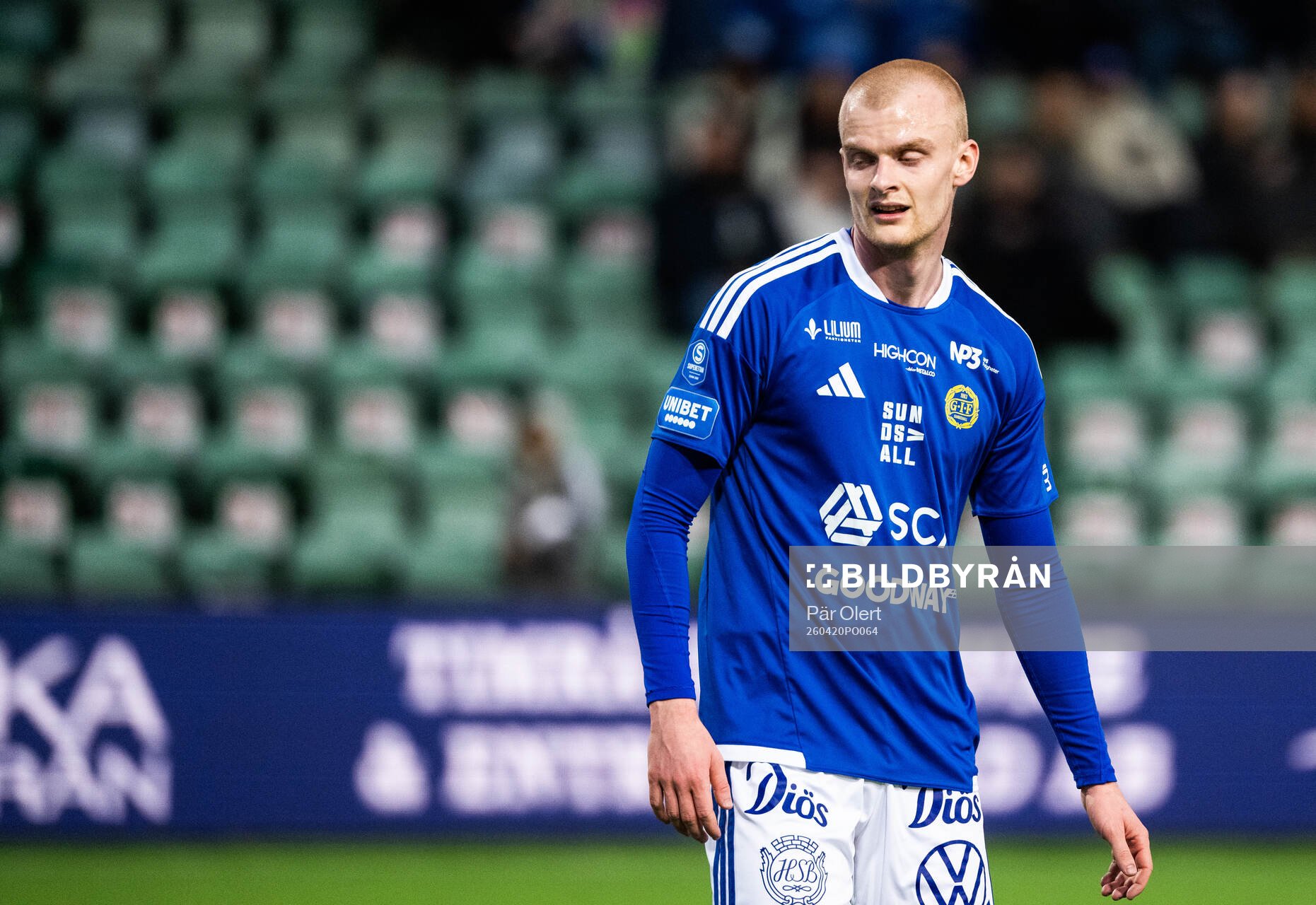 GIF Sundsvalls Lucas Forsberg deppar