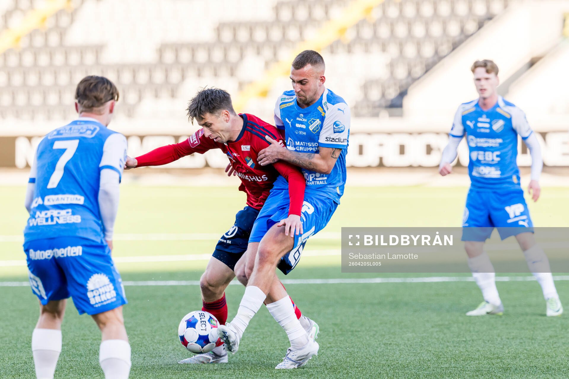 Östers Filip Olsson och Oddevolds Jesper Merbom Adolfsson