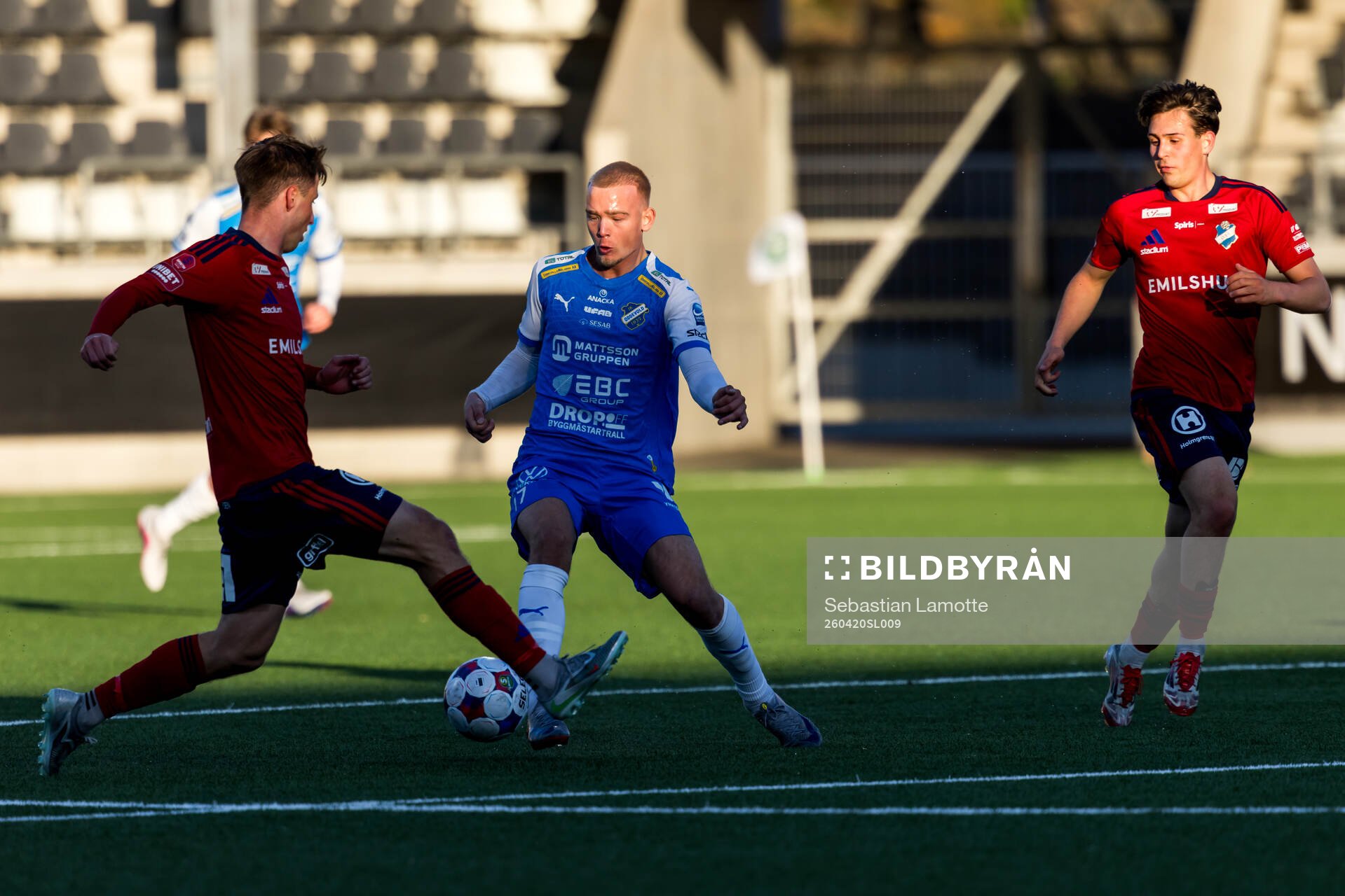 Östers Filip Olsson och Oddevolds Olle Kjellman Olblad