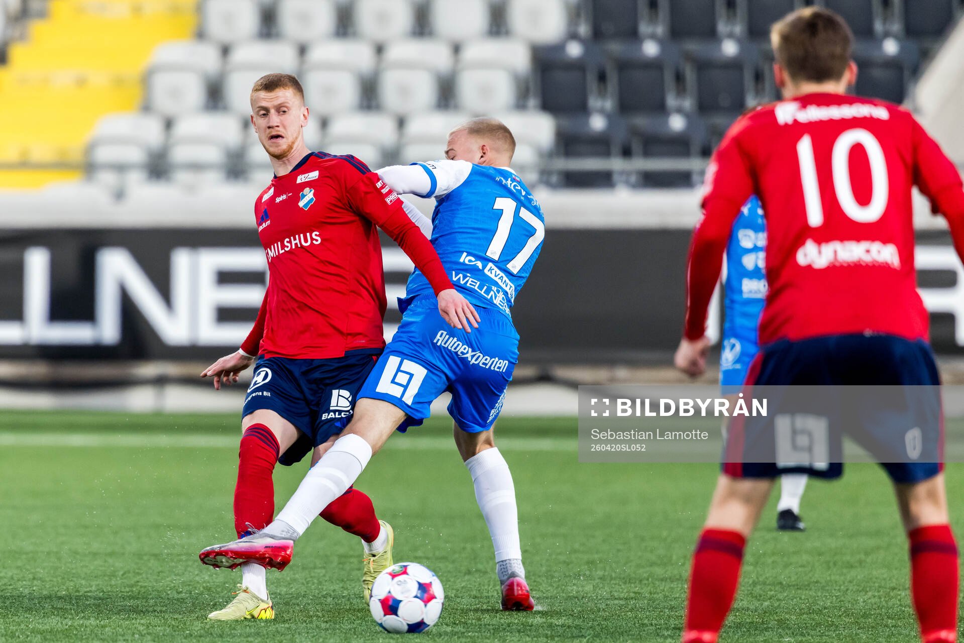 Östers Daniel Ask och Oddevolds Olle Kjellman Olblad