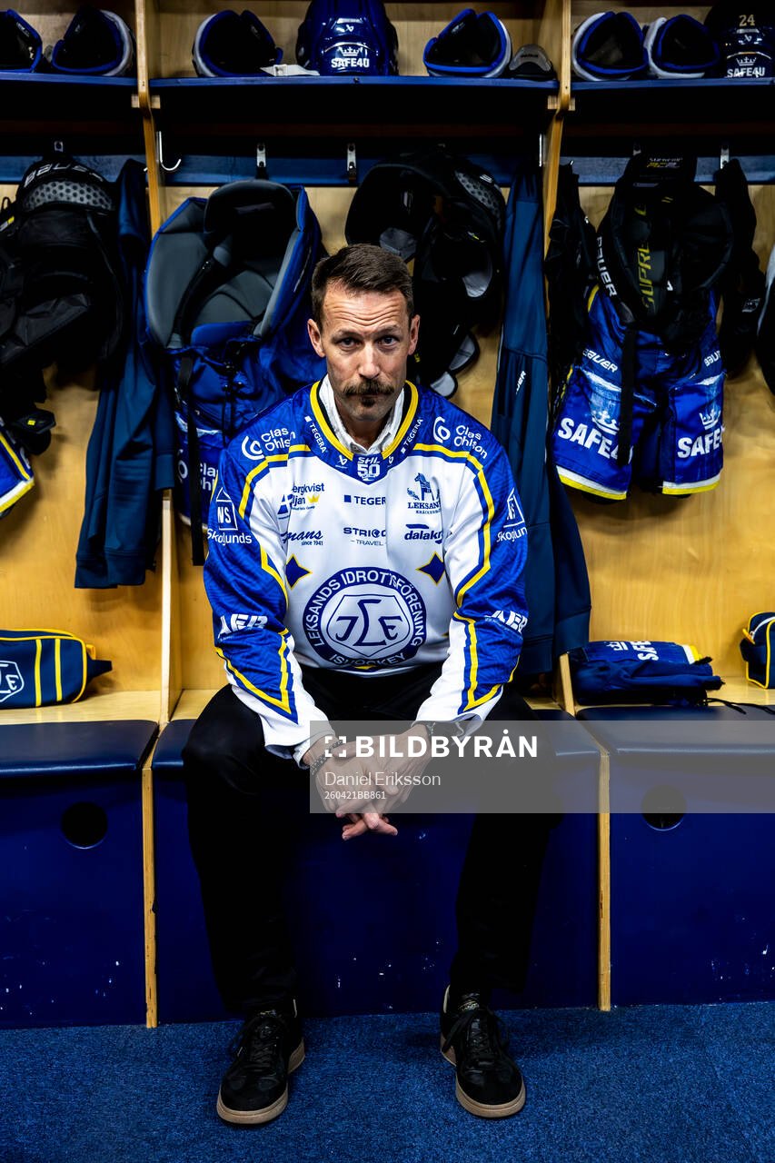 Leksands IFs nya VD Gabriel Edelbrock