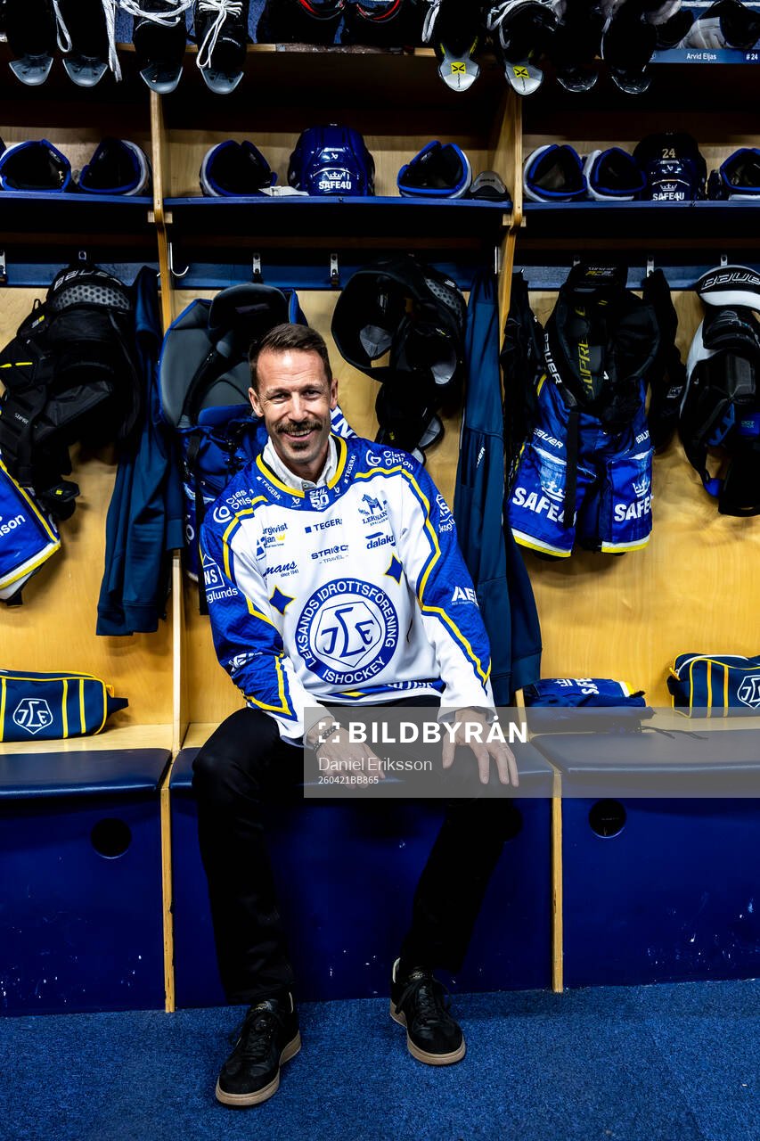 Leksands IFs nya VD Gabriel Edelbrock
