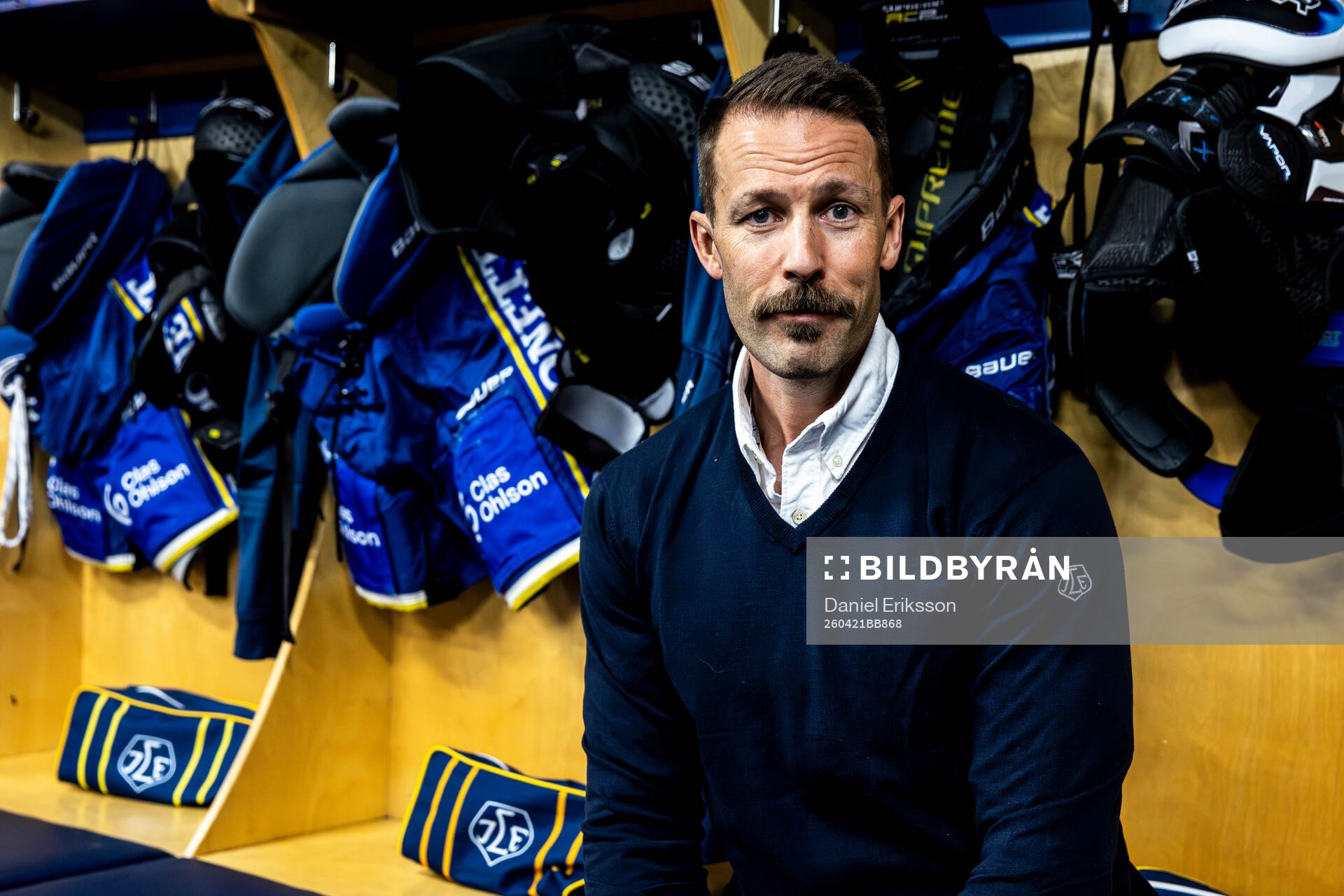 Leksands IFs nya VD Gabriel Edelbrock