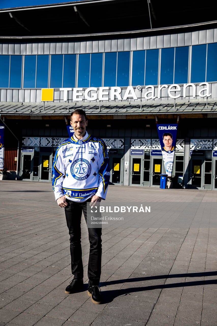 Leksands IFs nya VD Gabriel Edelbrock
