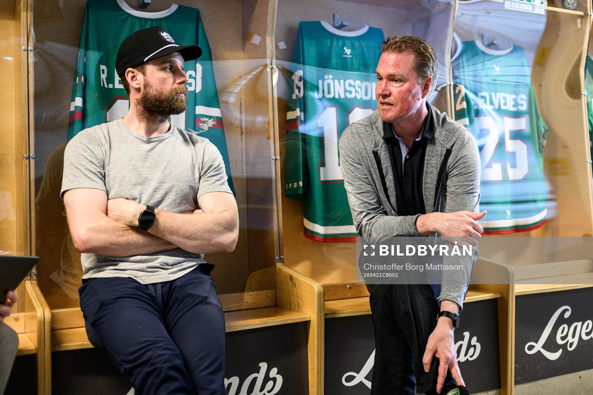 Calvin de Haan och Kenny Jönsson