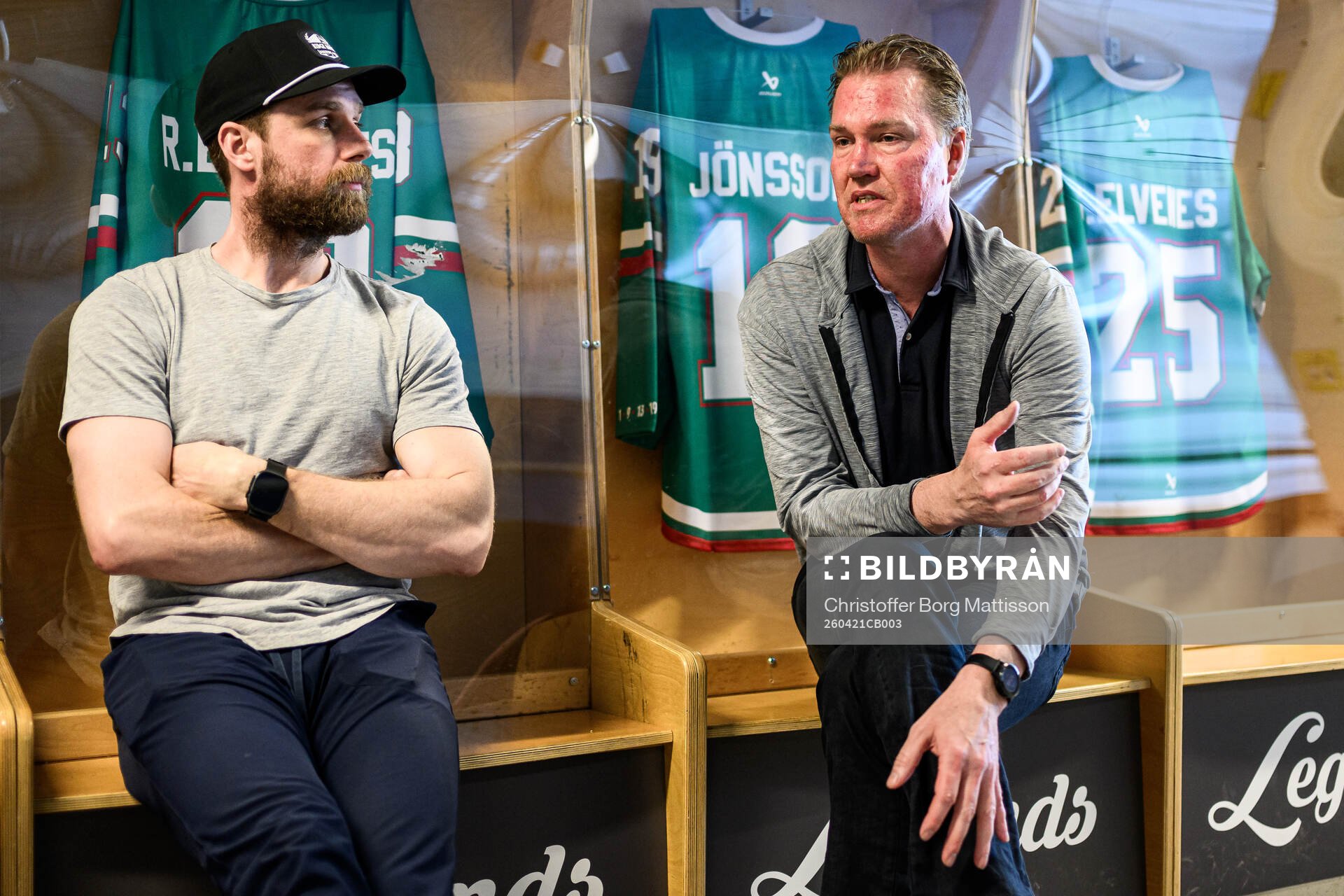 Calvin de Haan och Kenny Jönsson