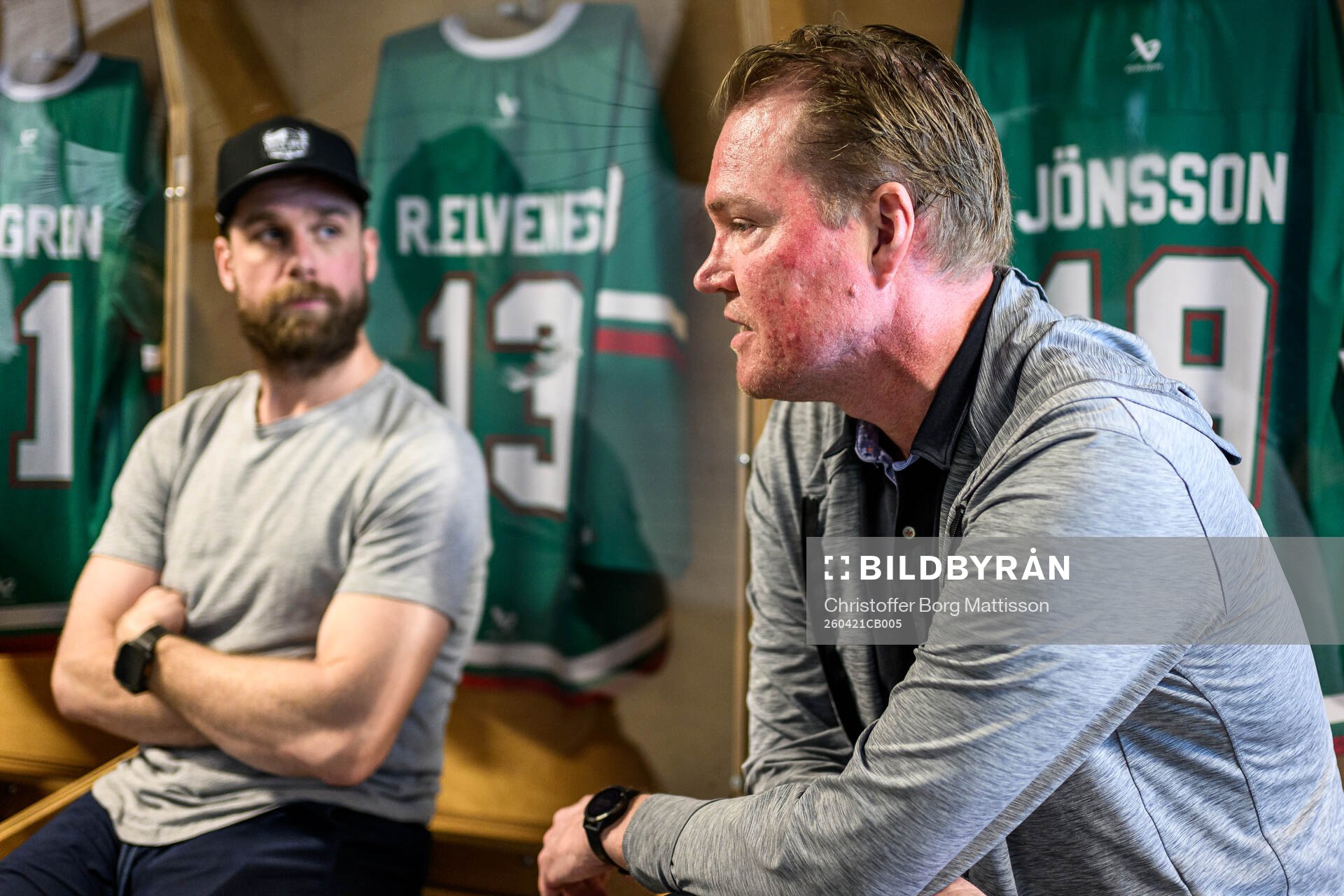 Calvin de Haan och Kenny Jönsson