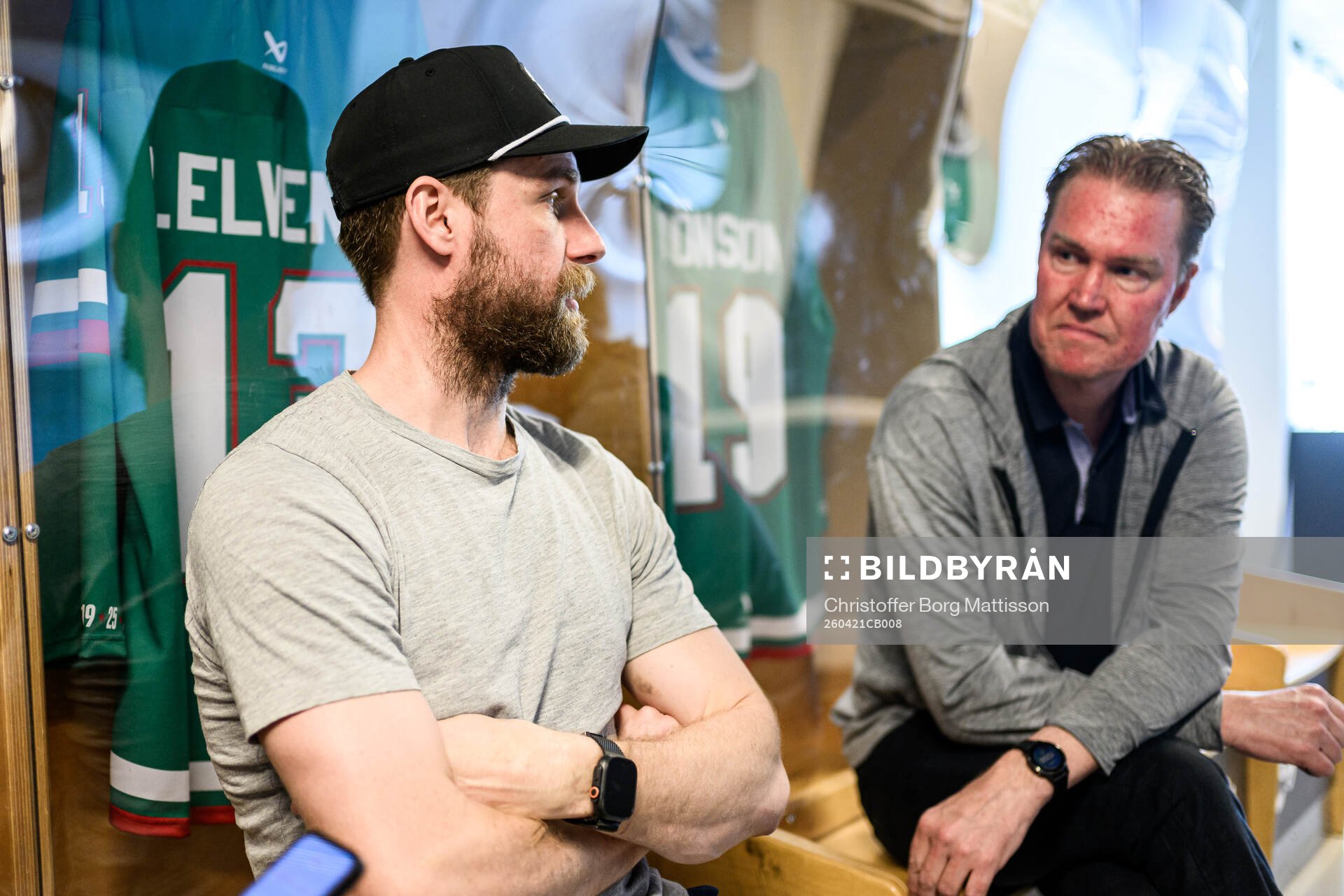 Calvin de Haan och Kenny Jönsson