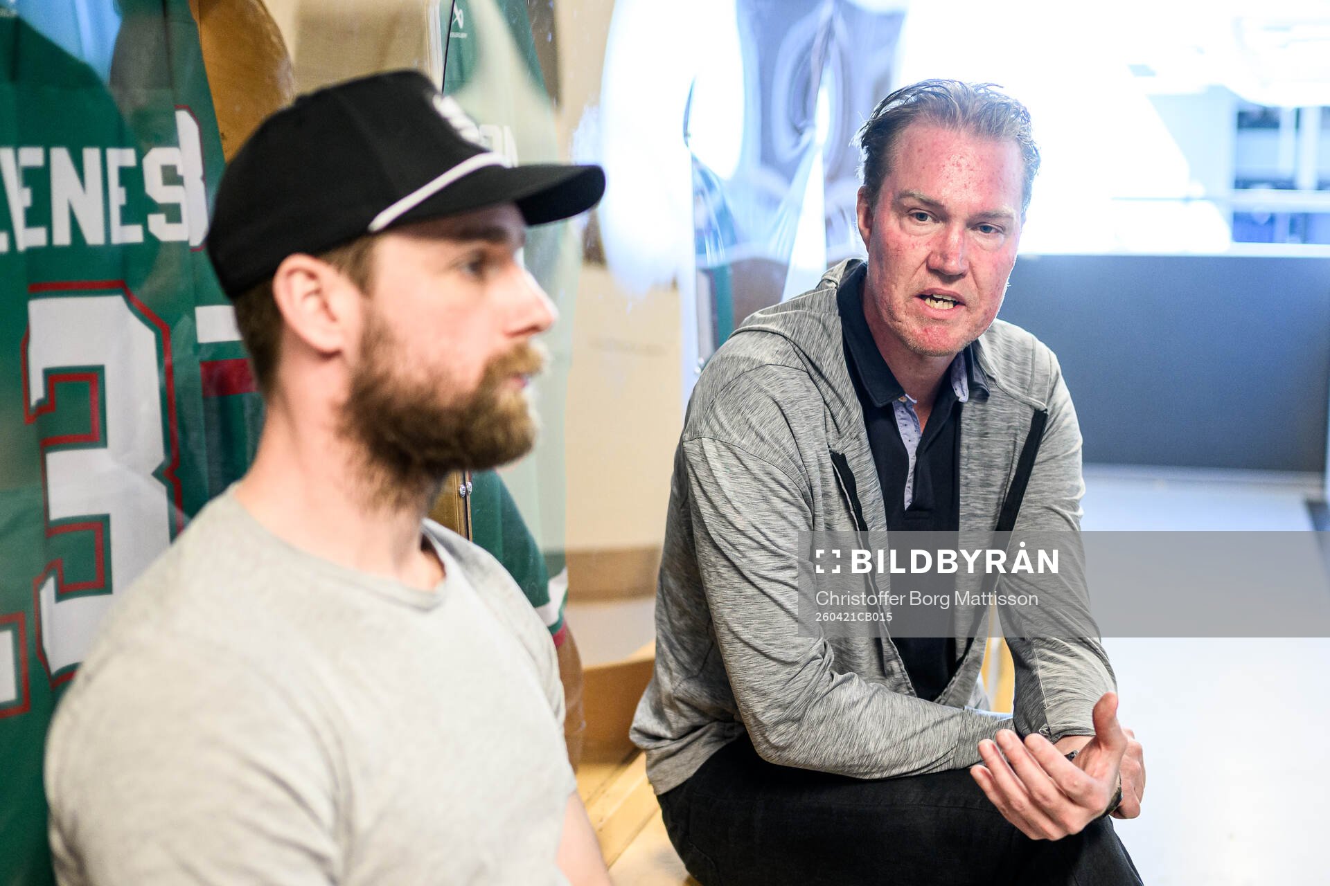 Calvin de Haan och Kenny Jönsson