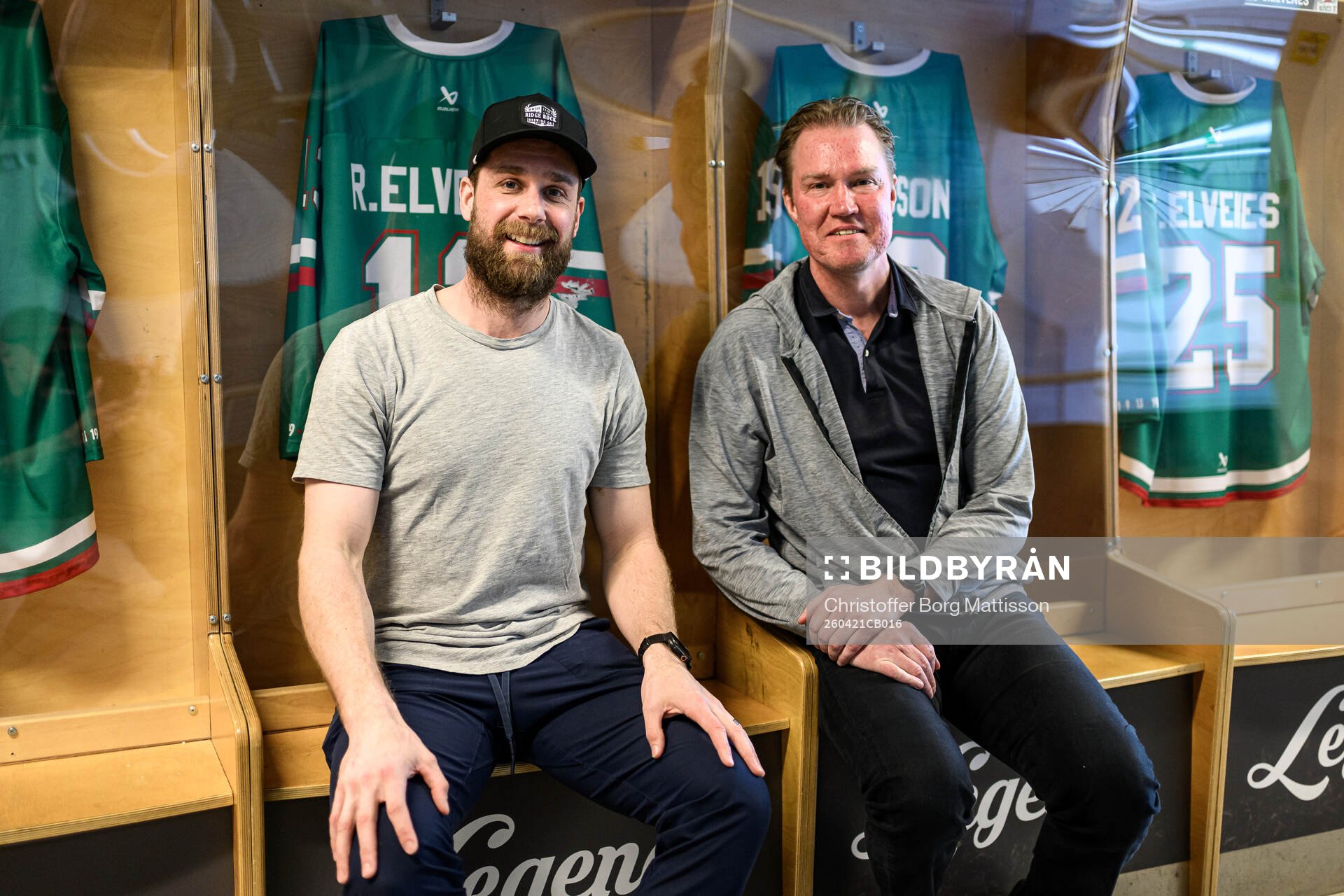 Calvin de Haan och Kenny Jönsson