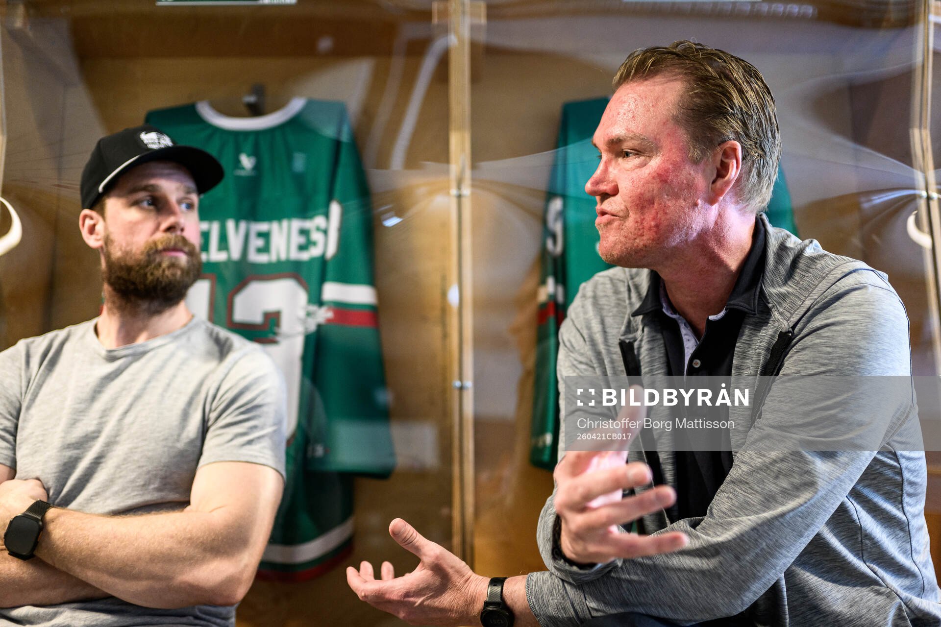Calvin de Haan och Kenny Jönsson