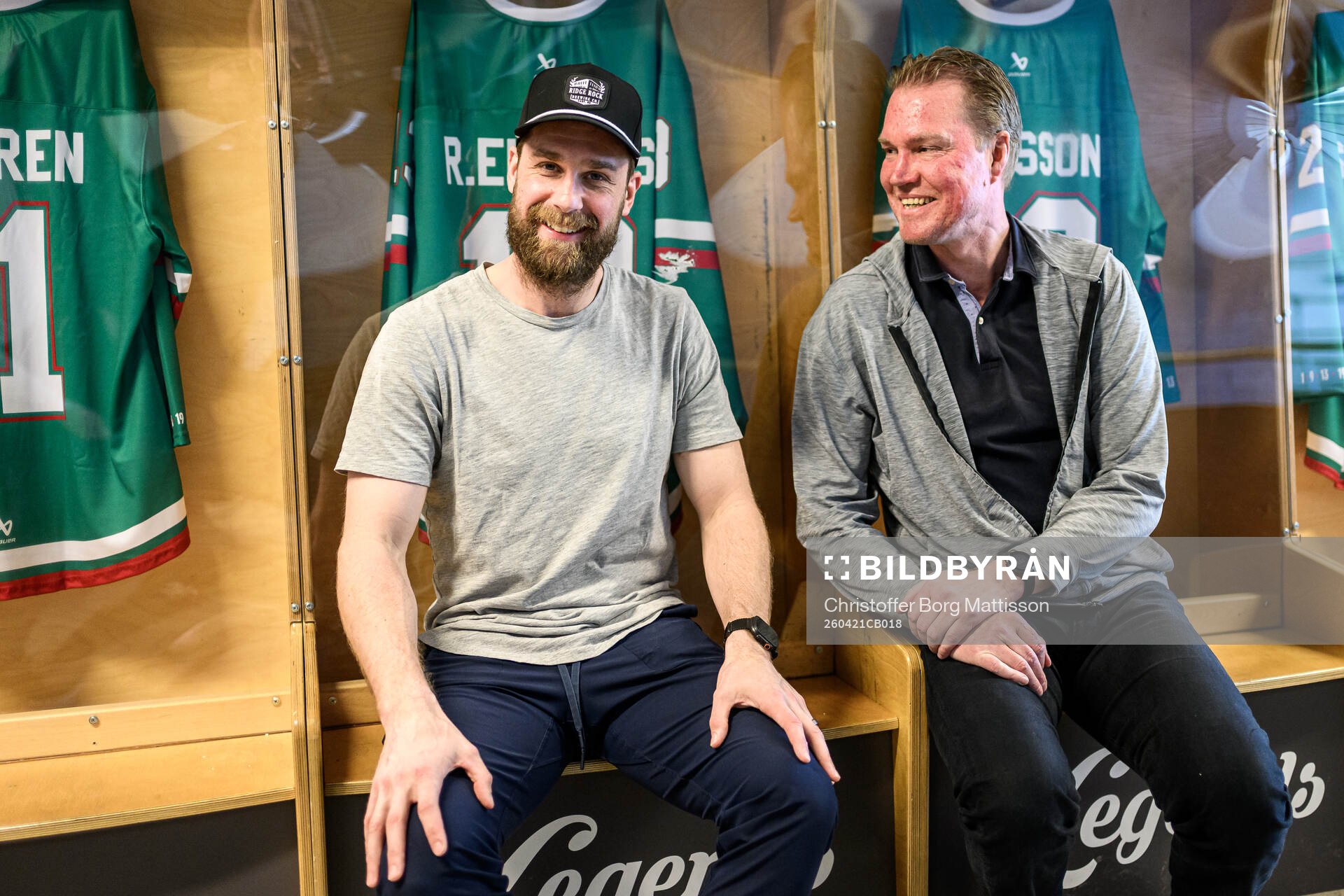Calvin de Haan och Kenny Jönsson