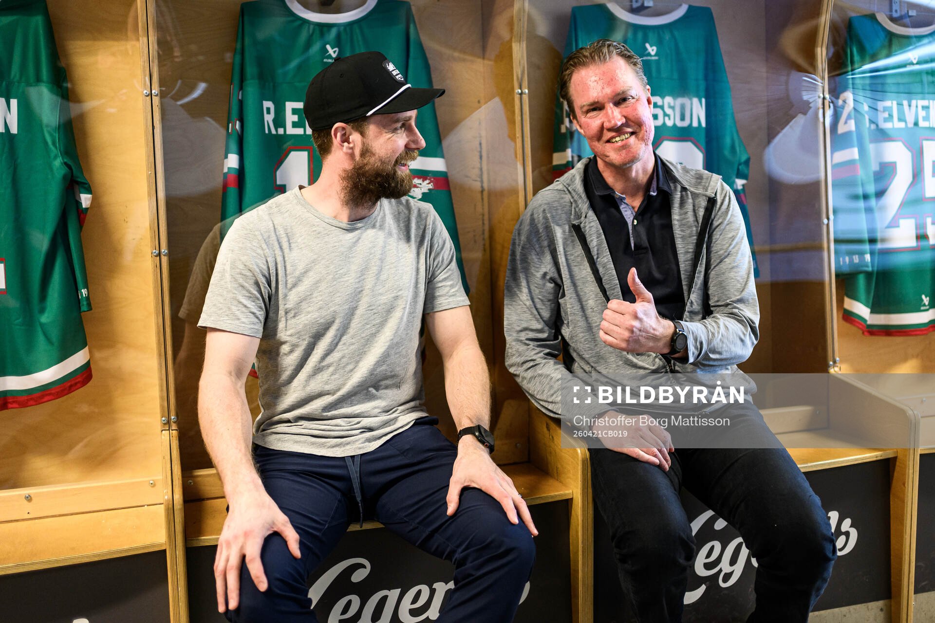 Calvin de Haan och Kenny Jönsson