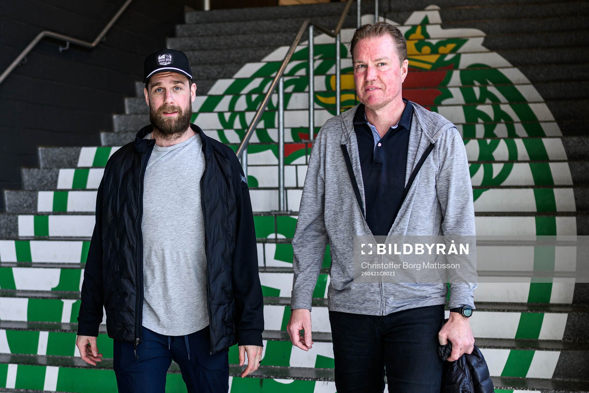 Calvin de Haan och Kenny Jönsson