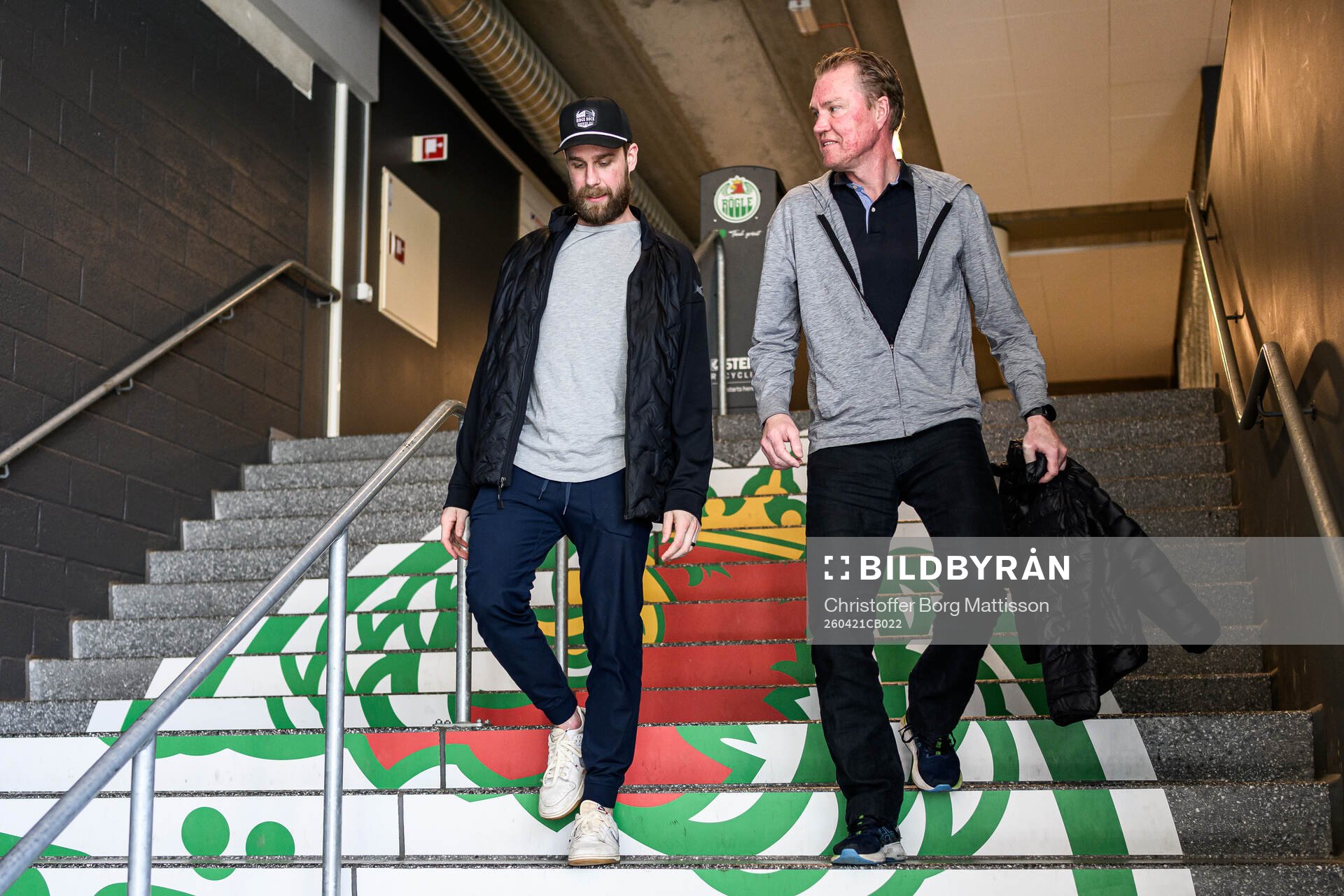 Calvin de Haan och Kenny Jönsson