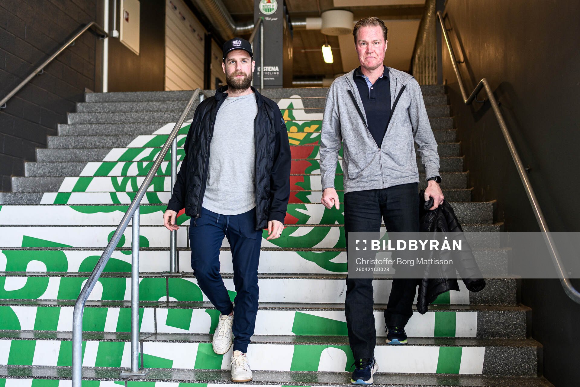 Calvin de Haan och Kenny Jönsson