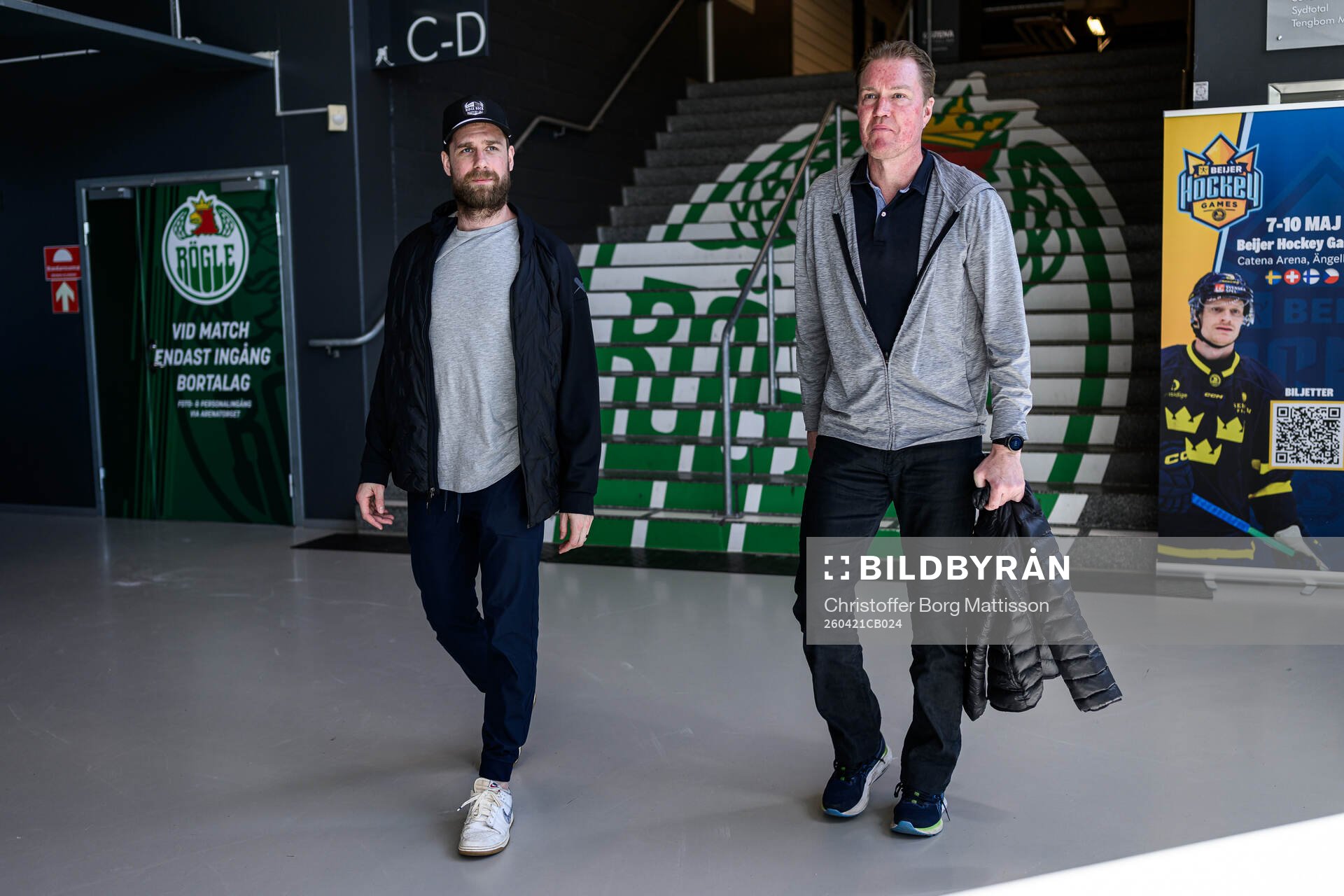 Calvin de Haan och Kenny Jönsson