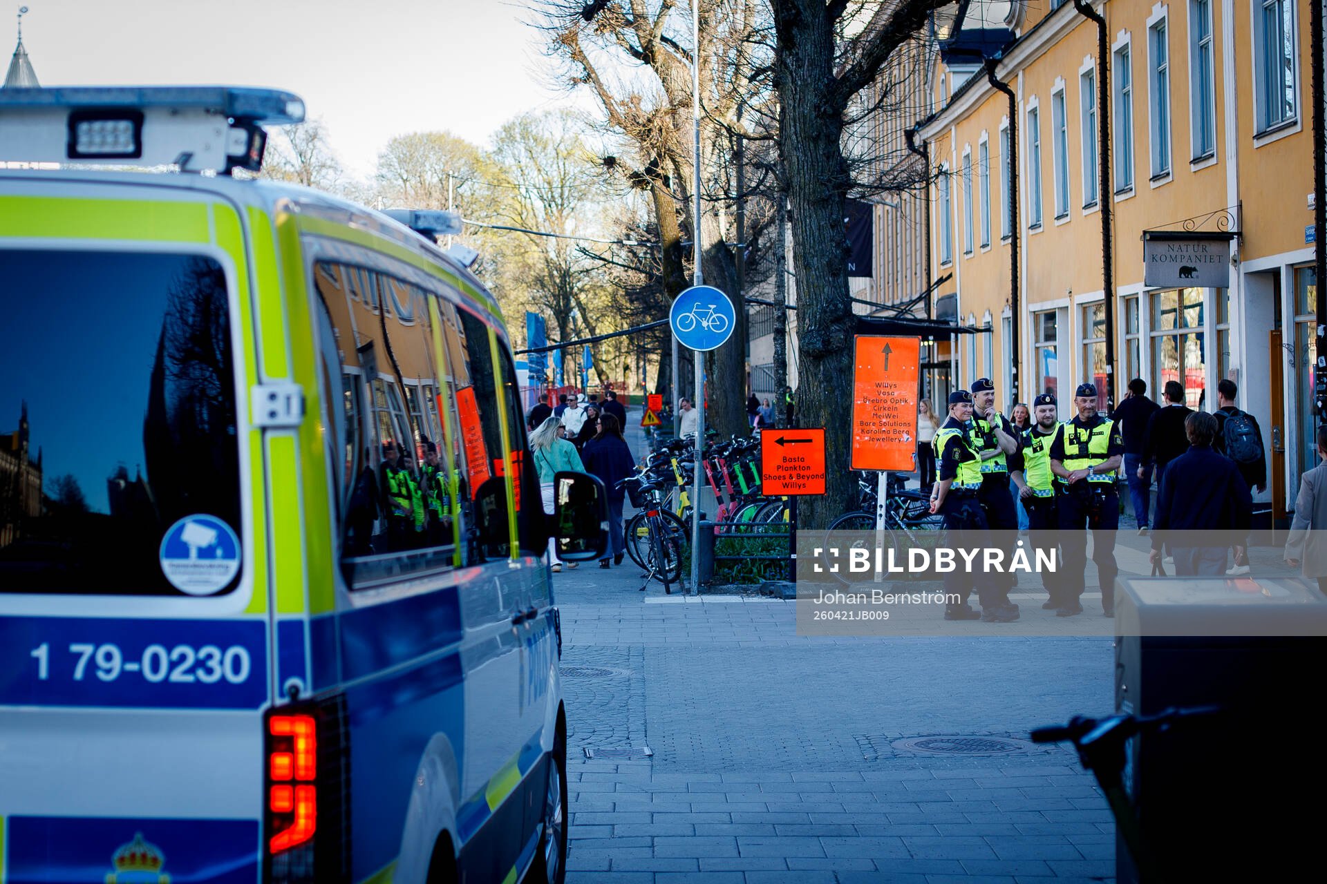 Poliser på Stortorget