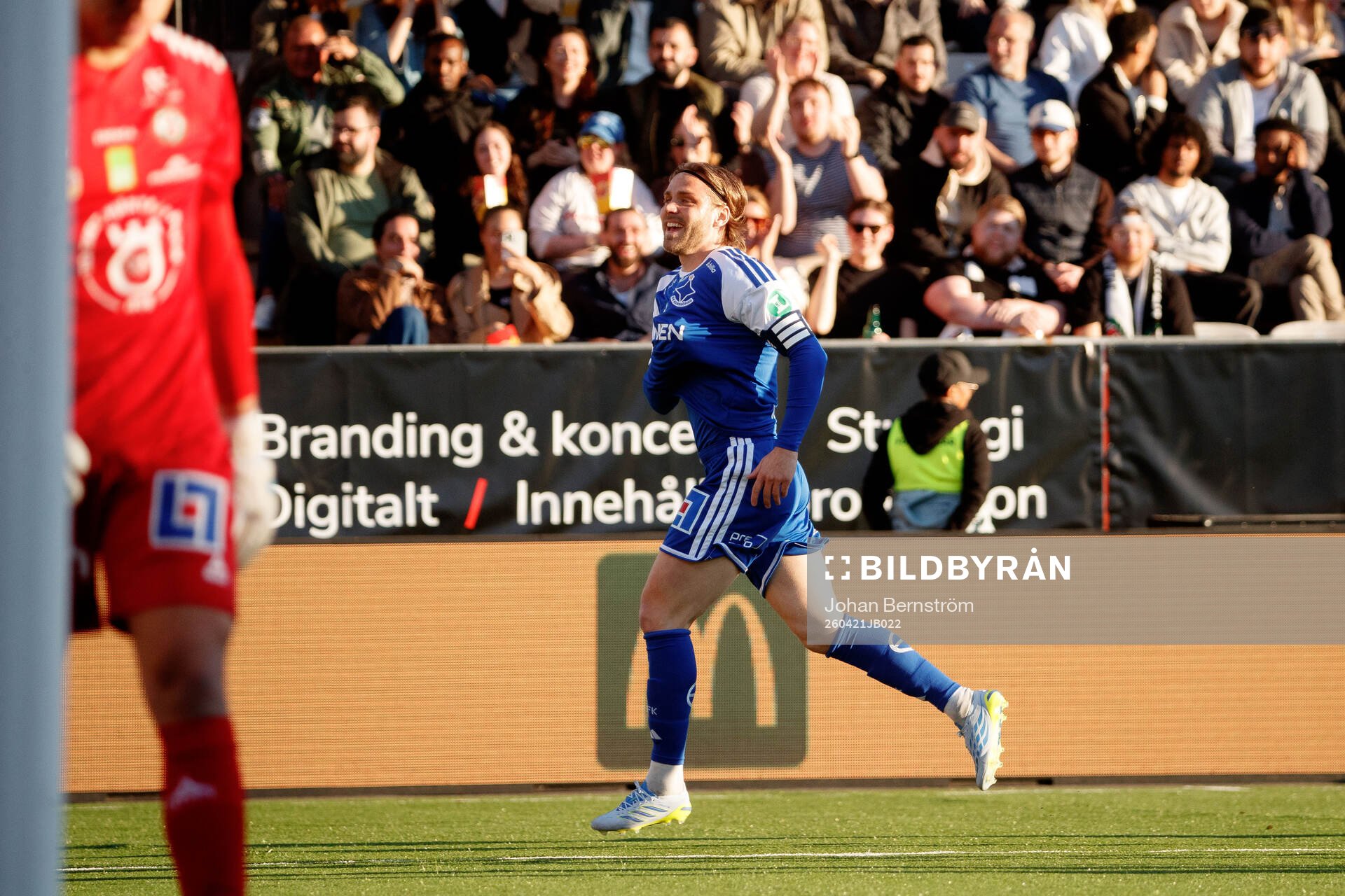 IFK Norrköpings Christoffer Nyman jublar