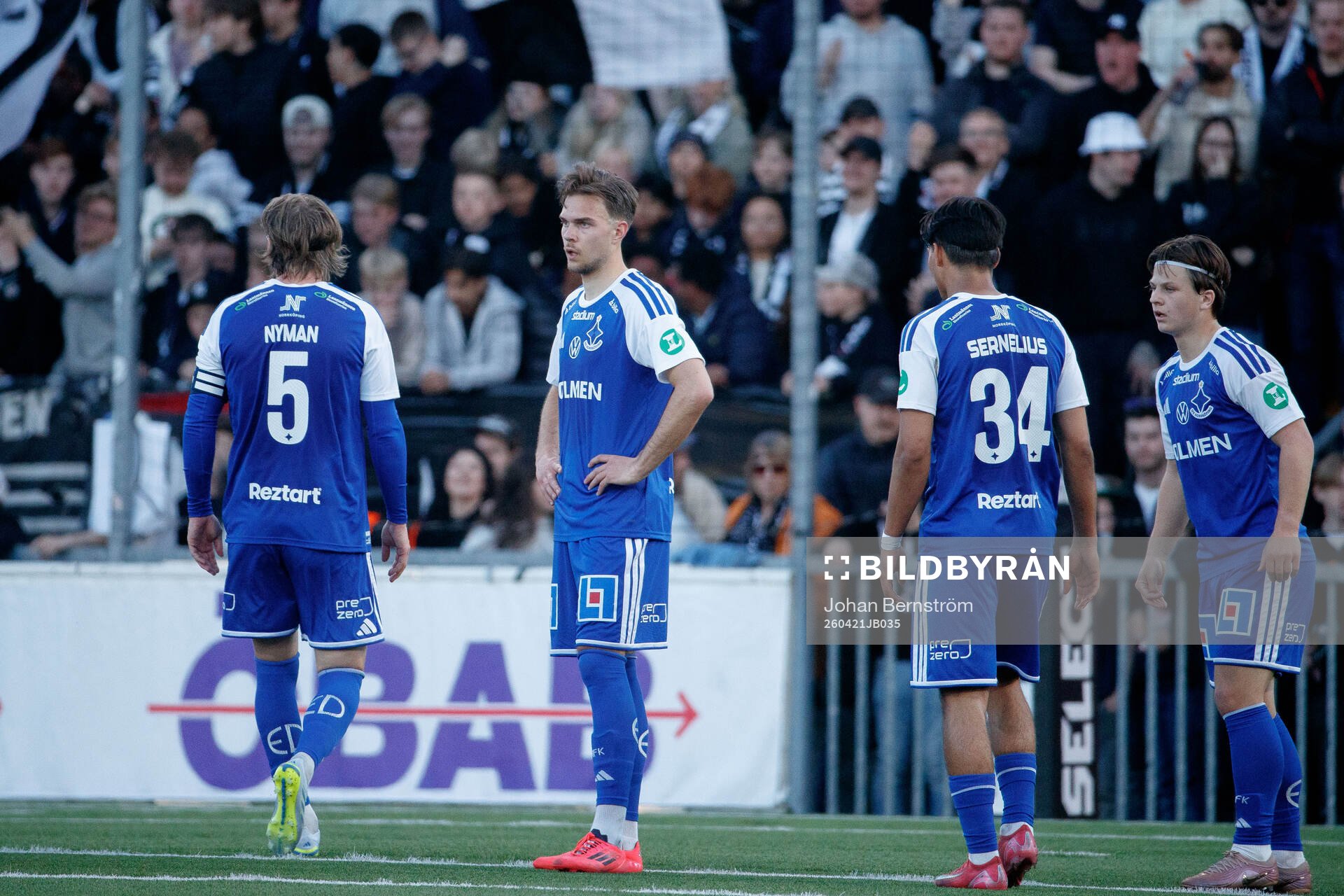 IFK Norrköpings Anton Eriksson deppar
