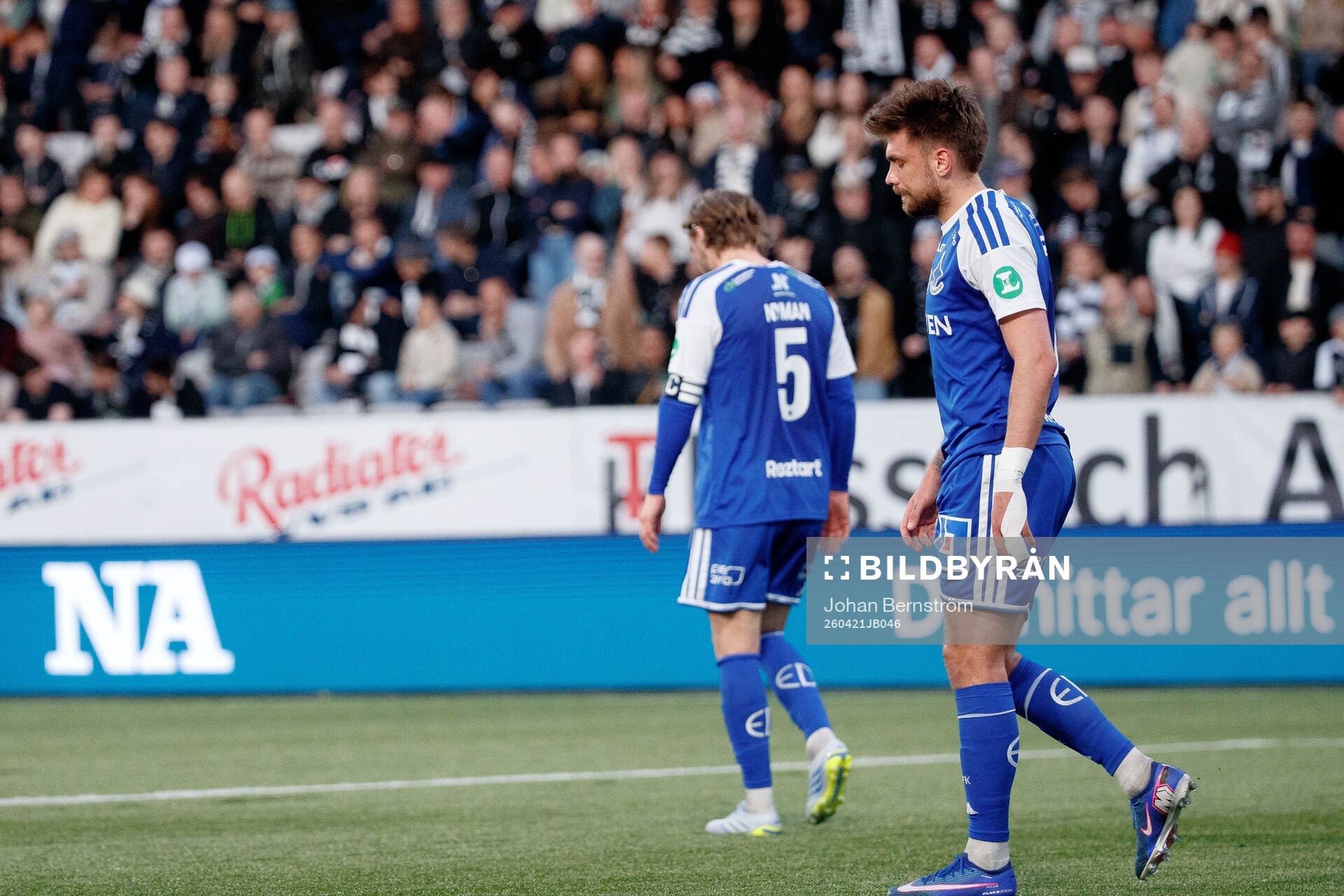 IFK Norrköpings Christoffer Nyman och Tim Prica deppar