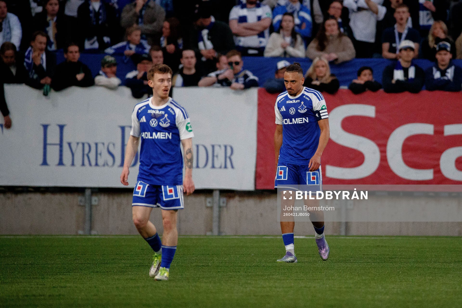 IFK Norrköpings Ryan Nelson deppar