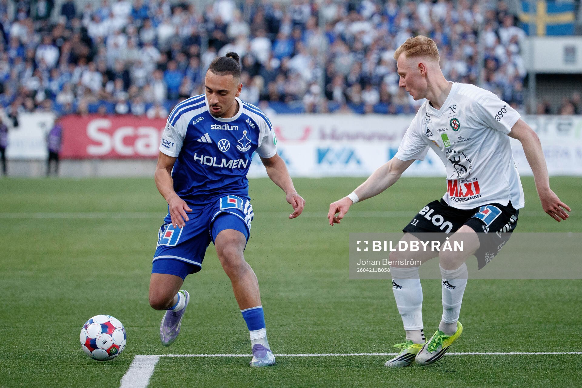 IFK Norrköpings Moutaz Neffati och Örebros Christopher